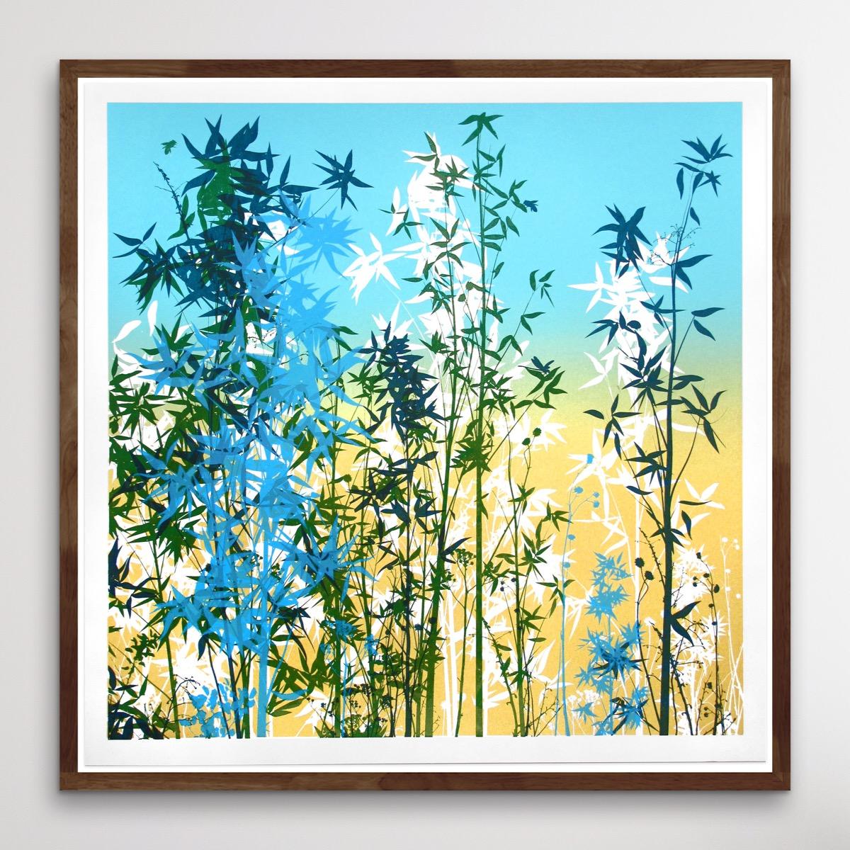 Bamboo Kingdom, floral art, limited edition art, affordable art For Sale 2