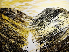Chris Keegan, Valley of Gold, Limited edition landscape print