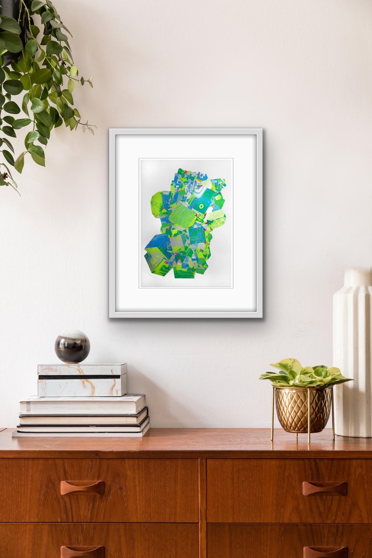 Silver Gem, Limited Edition Print, Contemporary Art For Sale 4