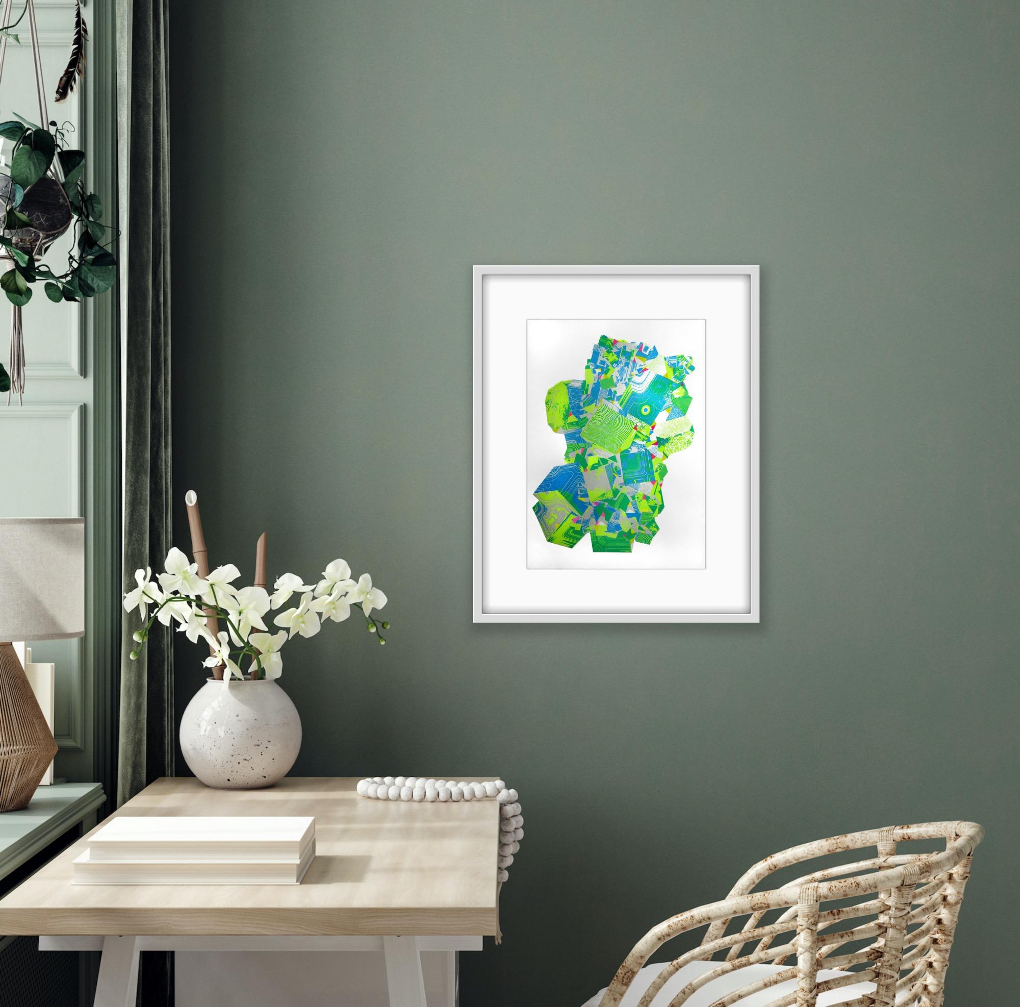 Silver Gem, Limited Edition Print, Contemporary Art For Sale 6