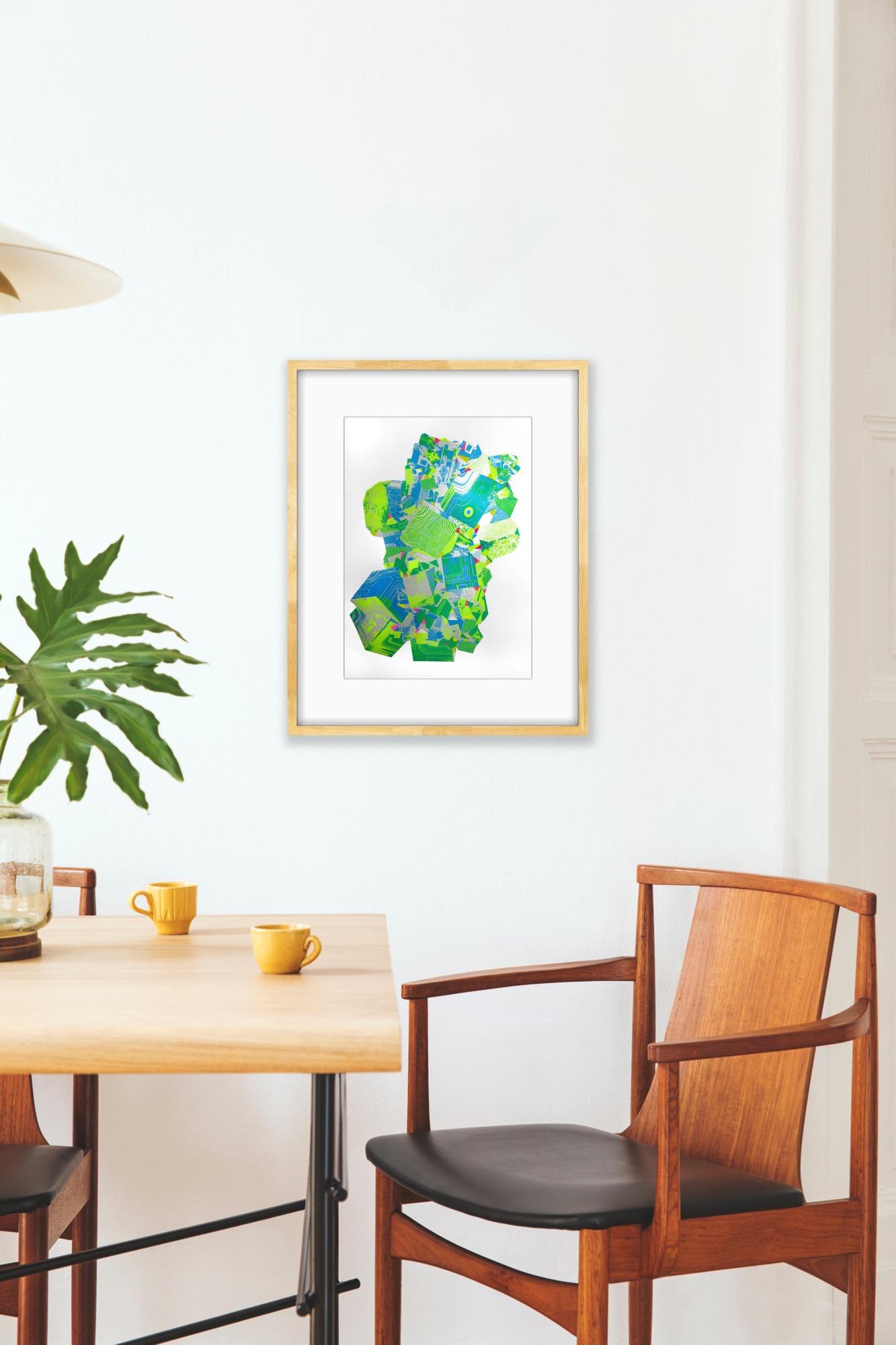 Silver Gem, Limited Edition Print, Contemporary Art For Sale 7