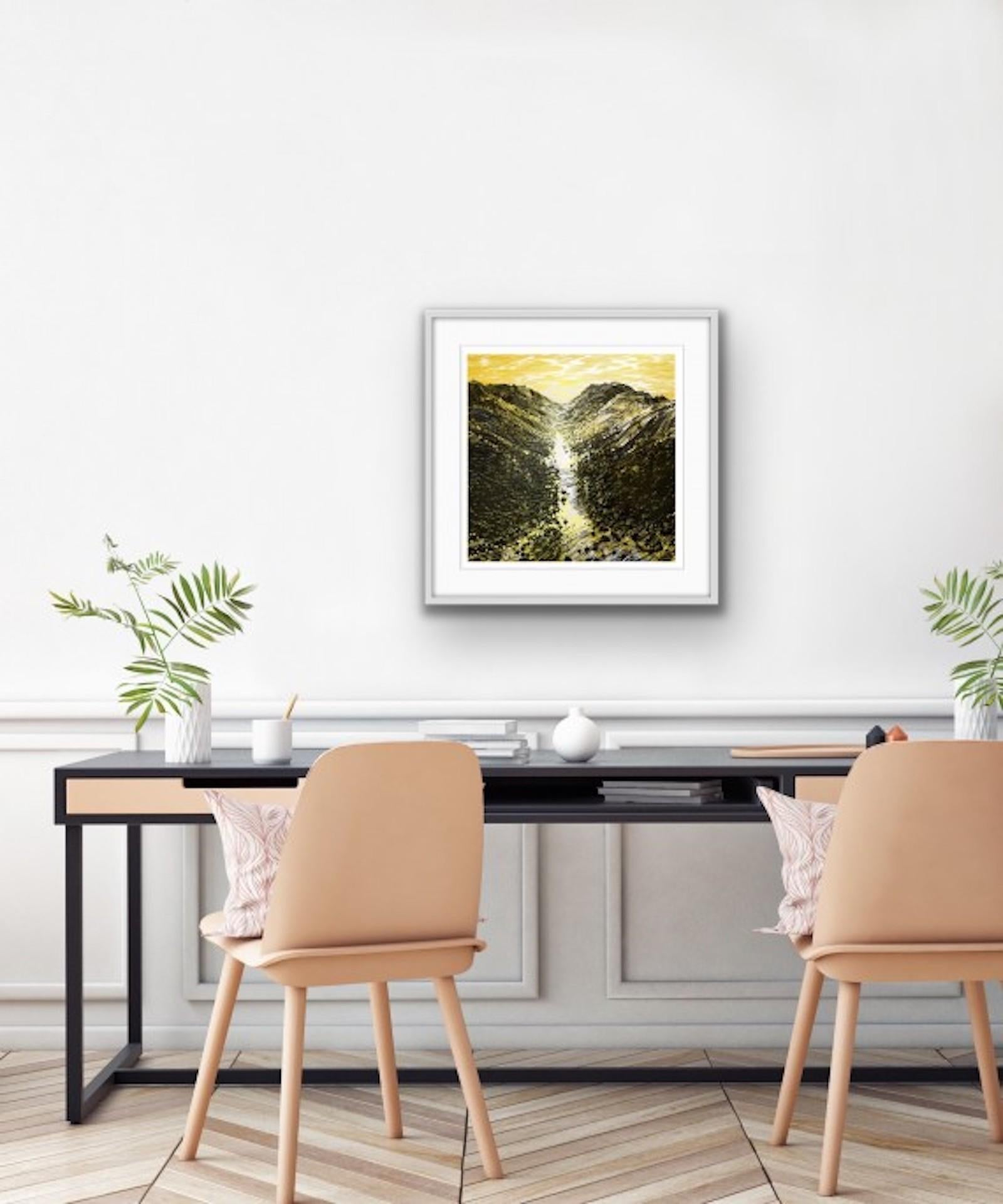 Valley Of Gold, Chris Keegan, Limited Edition Print, Landscape Art, Affordable For Sale 5