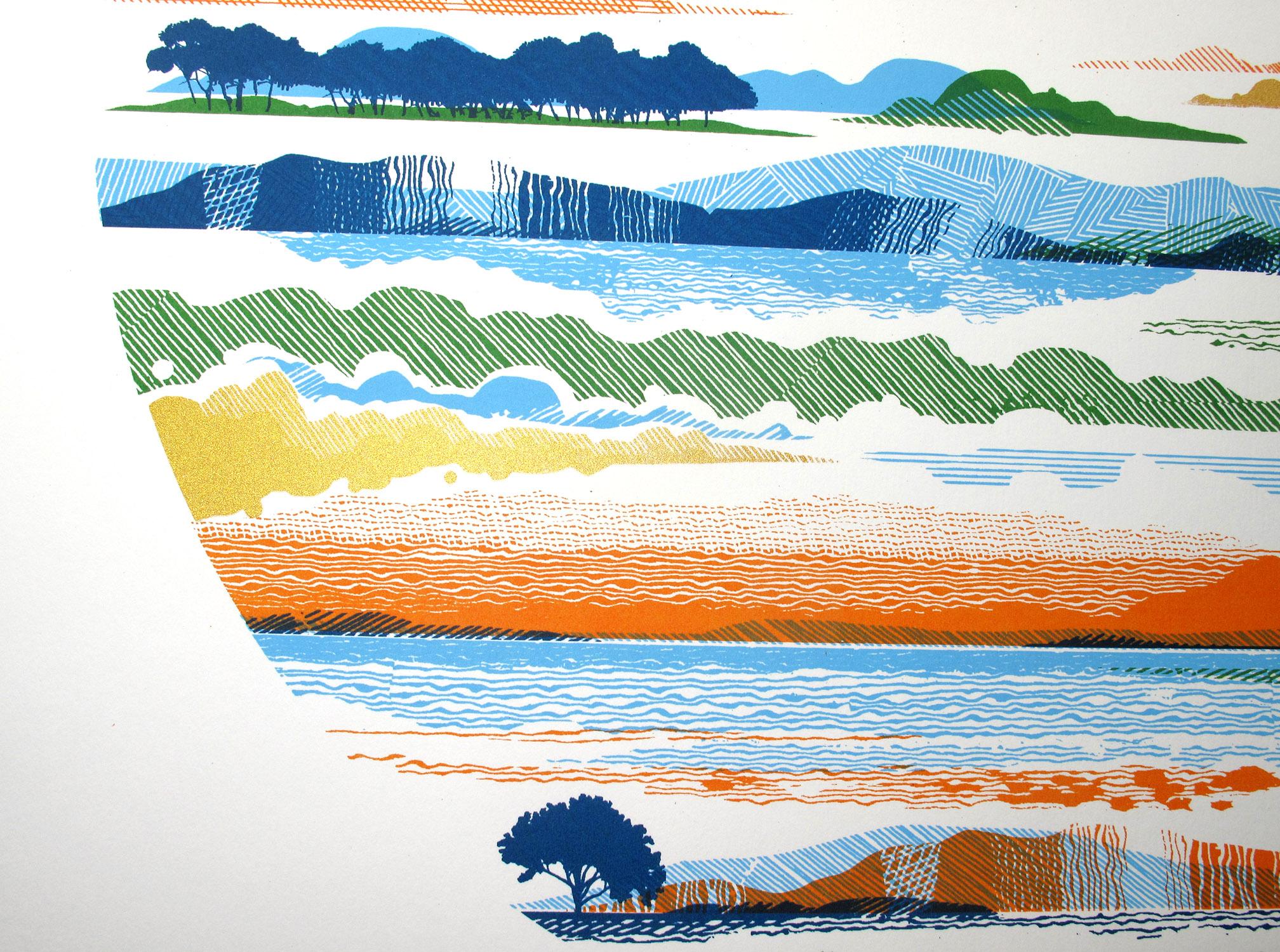 Vantage Point with Screen Print  by Chris Keegan For Sale 2