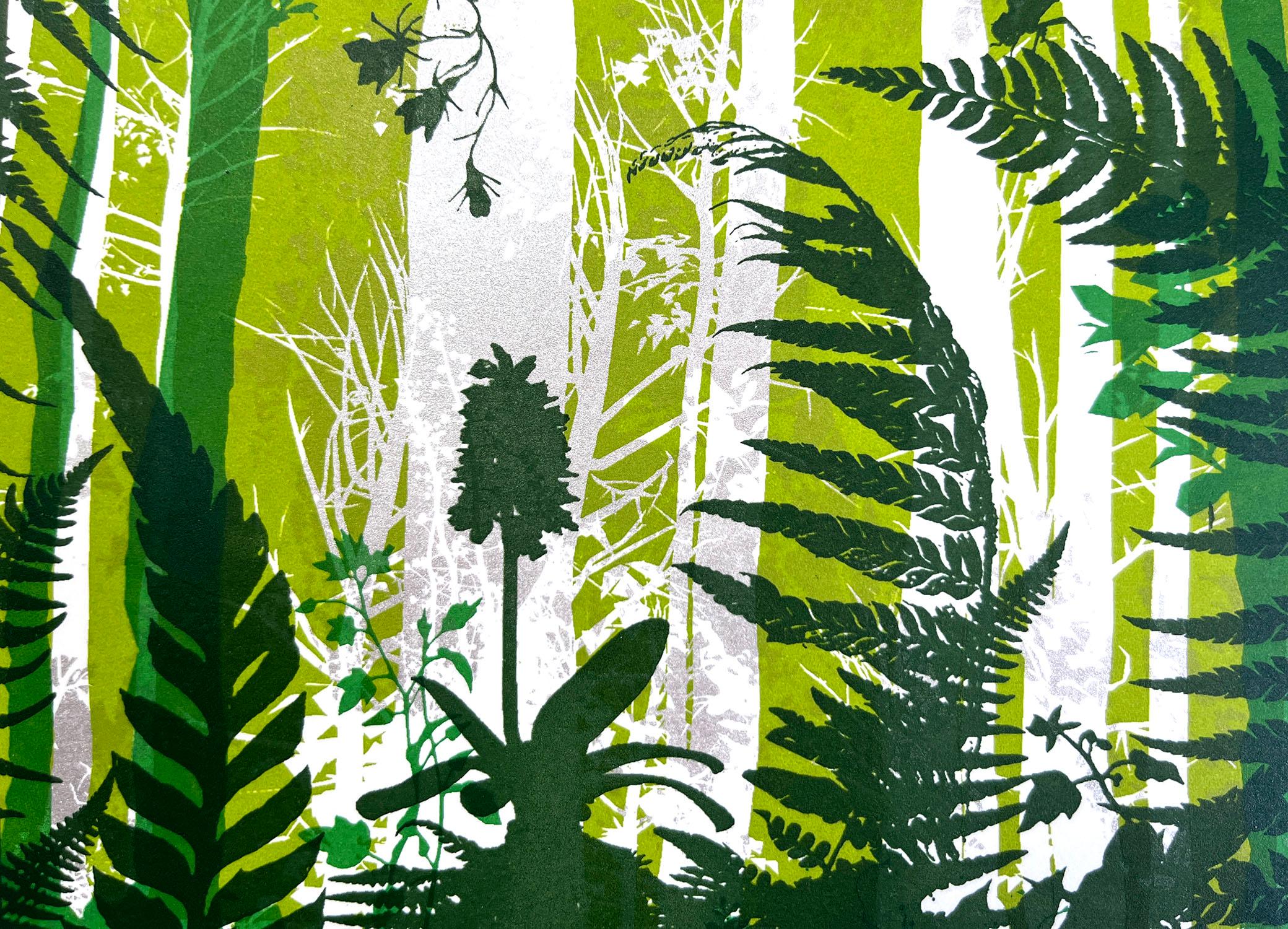 Orquídea silvestre, Impresión en edición limitada, Floral, Naturaleza, Paisaje - Print de Chris Keegan