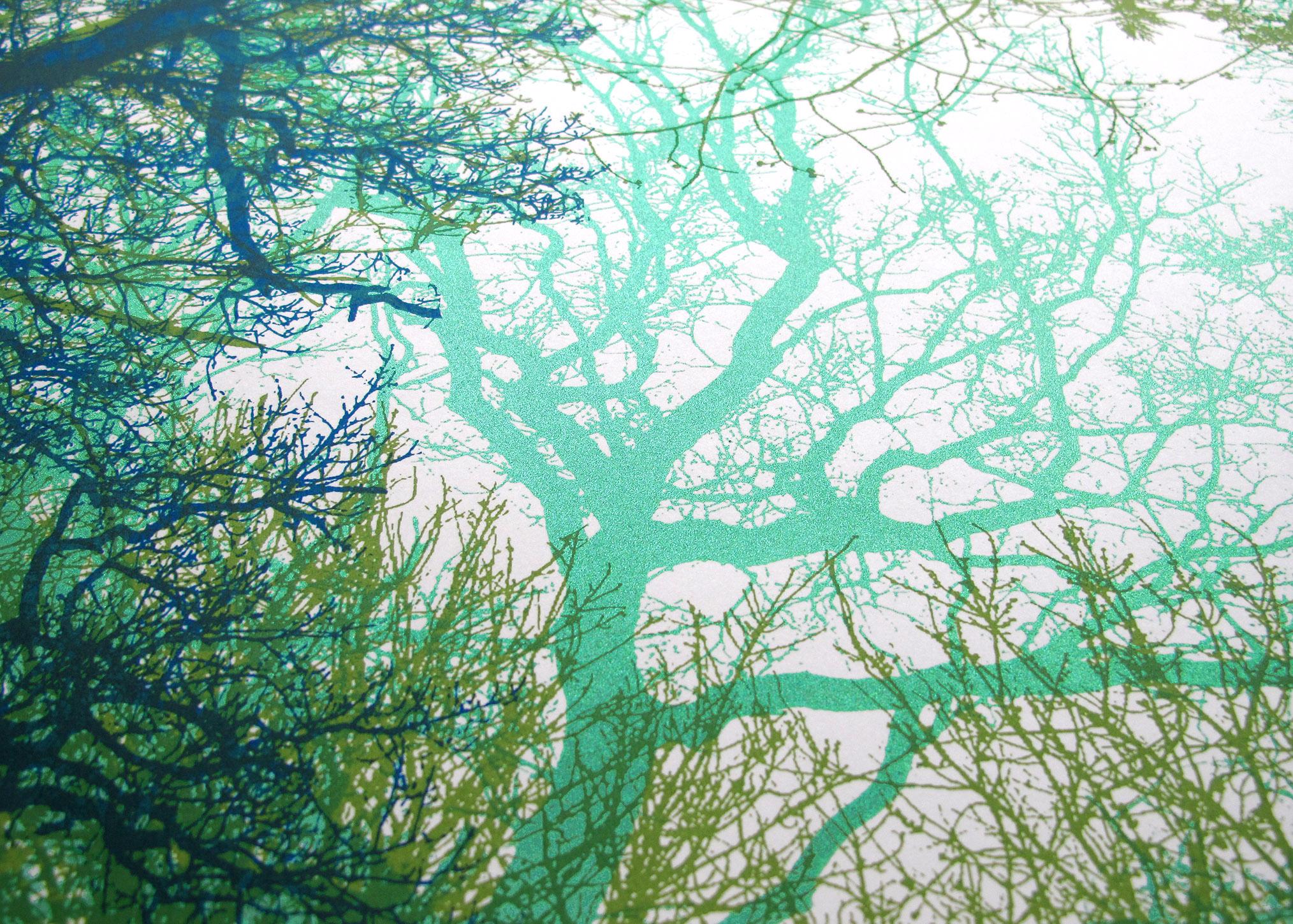 Wildwood, Chris Keegan, Edición limitada, Serigrafía a la venta en venta 4