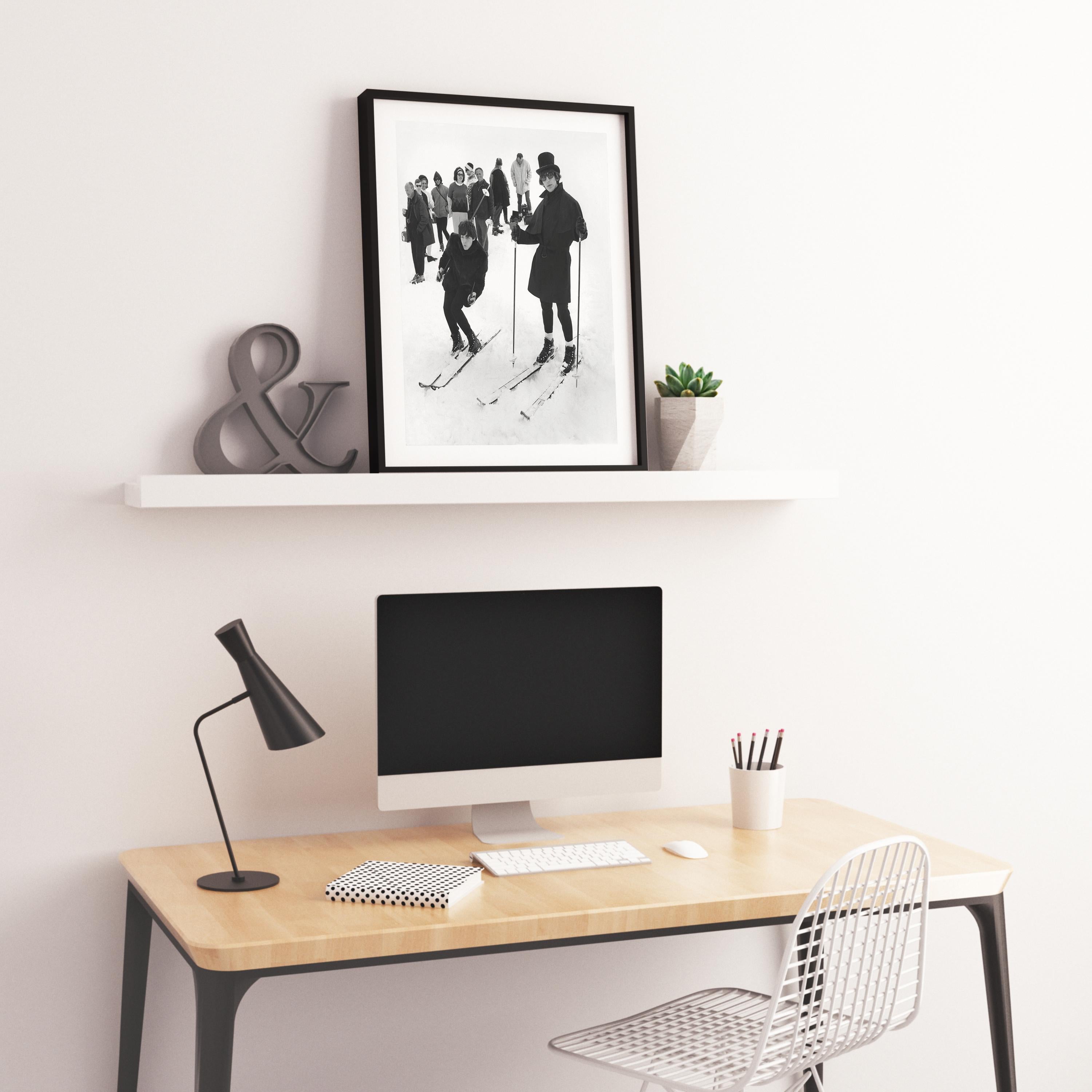 The Beatles Hit the Ski Slopes Fine Art Print 1
