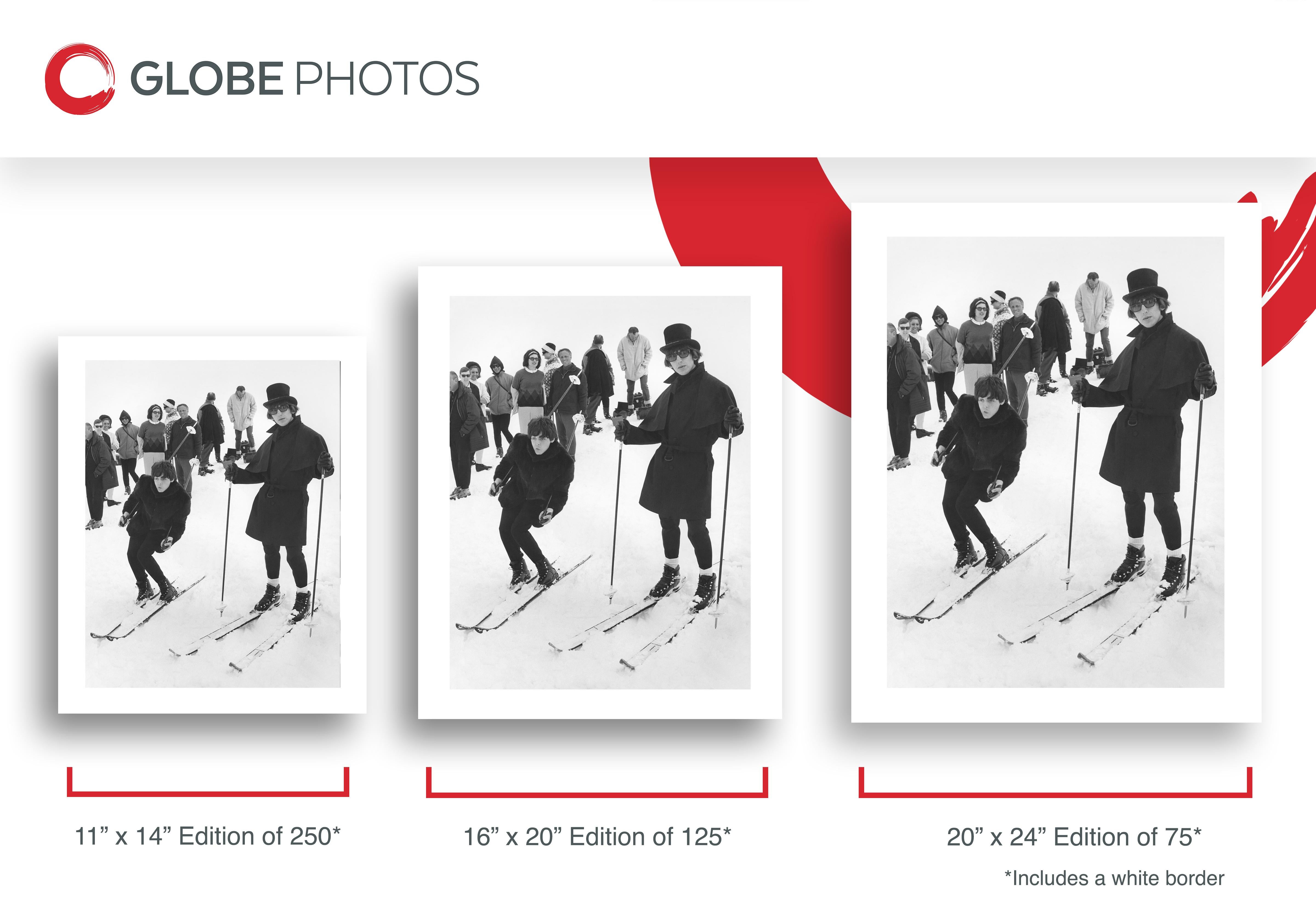 The Beatles sulle piste da sci - Photograph Contemporaneo di Chris Kindahl