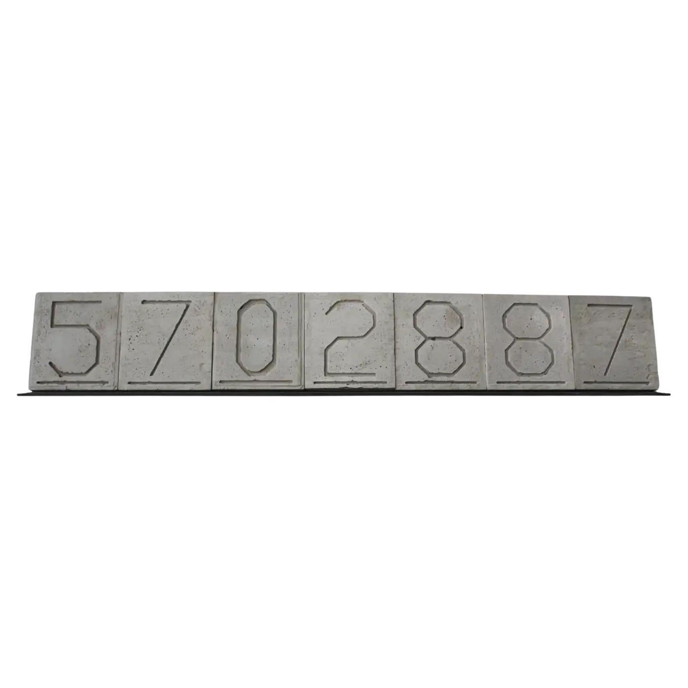 Chris Klapper and Patrick Gallagher "Sequenza di Fibonacci F34", 2016