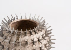 Chris Knight, Silver and Steel Sculptural Bowl, UK, 2015