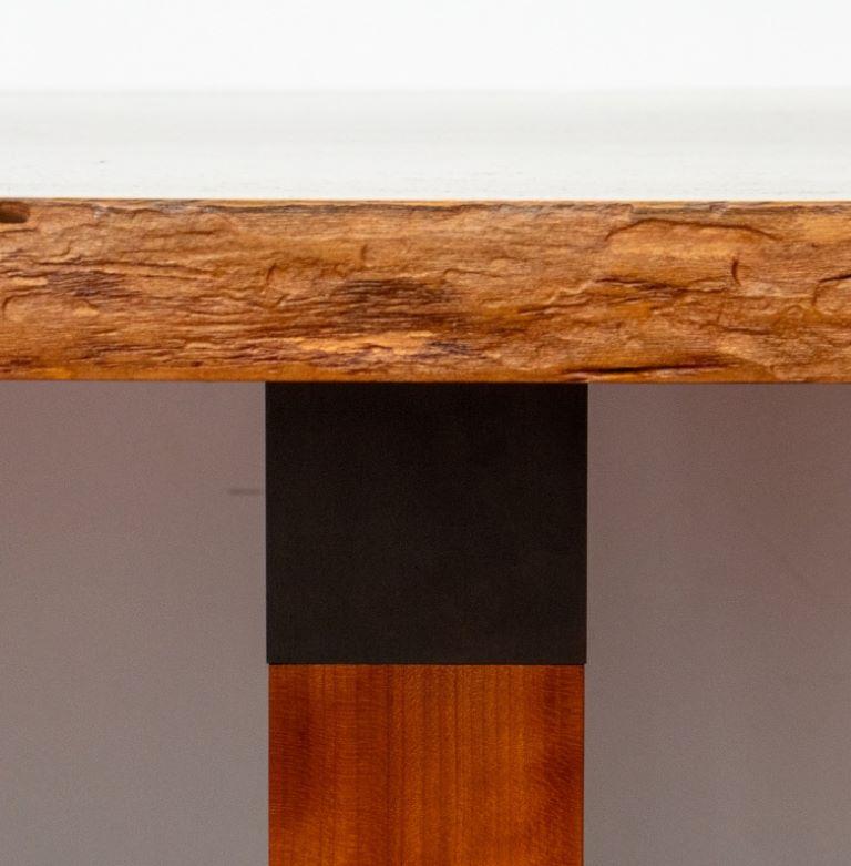 Chris Lehrecke Walnut Dining Table, 2004 In Good Condition In New York, NY