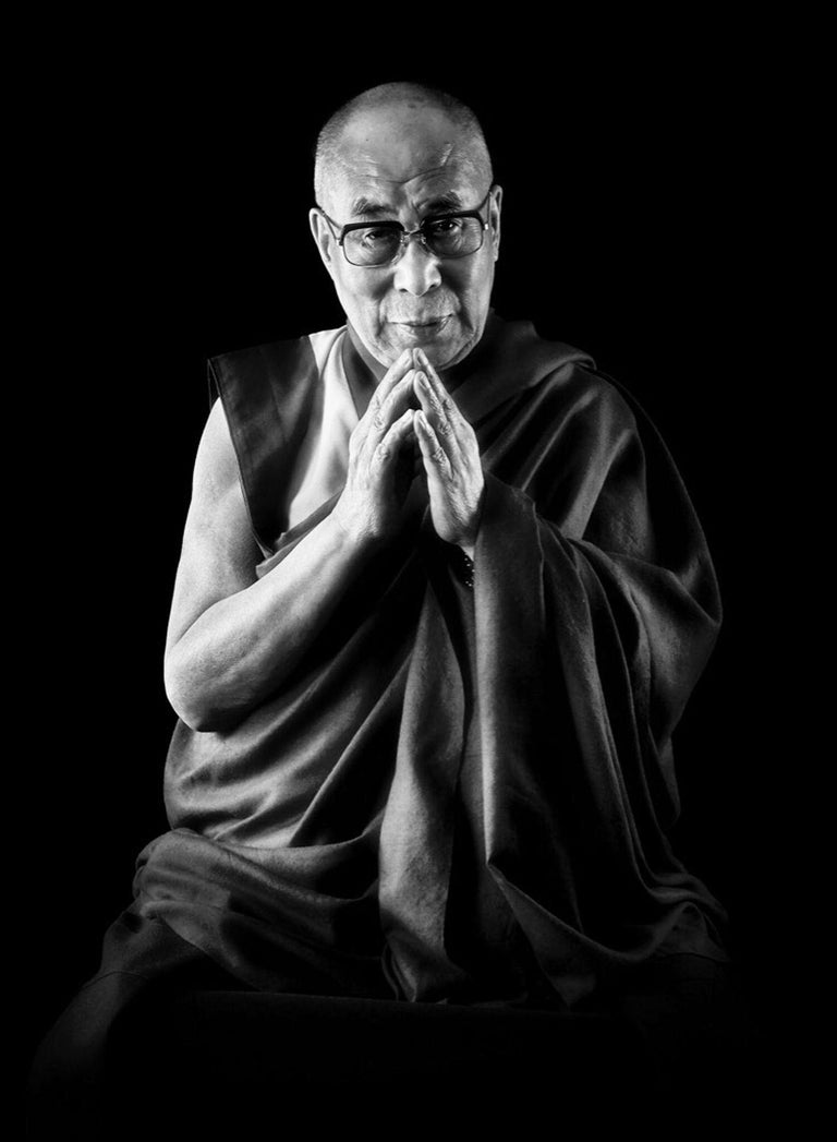 Chris Levine - Chris Levine, Compassion (Dalai Lama), Photographic Art,  Celebrity Art, Zen Art For Sale at 1stDibs