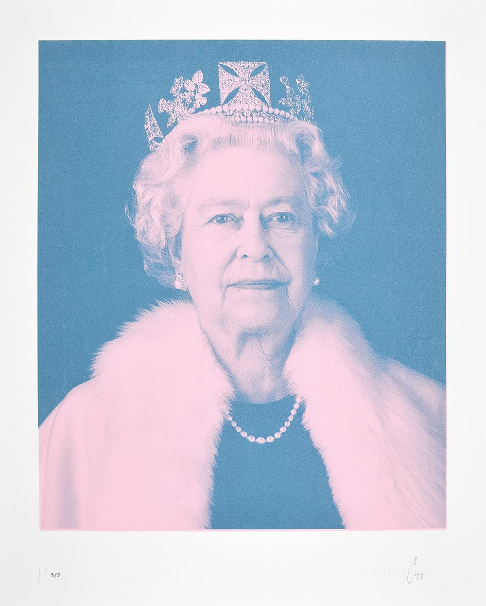 Chris Levine - EQUANIMITY_2022 20 Photographie moderne Queen Elizabeth II en édition limitée