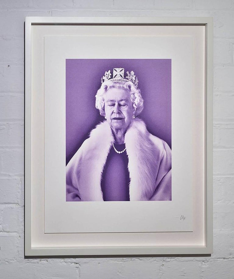 Chris Levine
Lightness of Being Crystal Edition
Limited Edition Silkscreen Print of 100 + 10 Artist Proofs
Silkscreen print with Hand applied Swarovski Crystals
Size: H 52.5cm x W 42cm
Framed Size: H 74cm x W 64cm x D 5cm

Chris Levine is well known