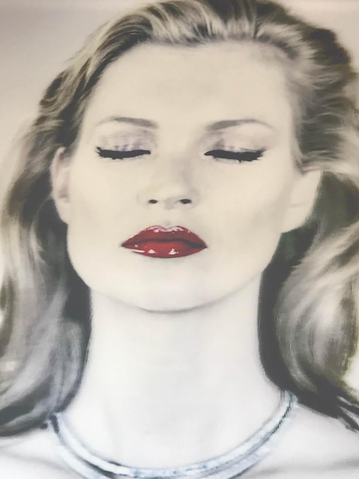 She’s Light (Pure), Chris Levine, Kate Moss Archival Inkjet Print 2