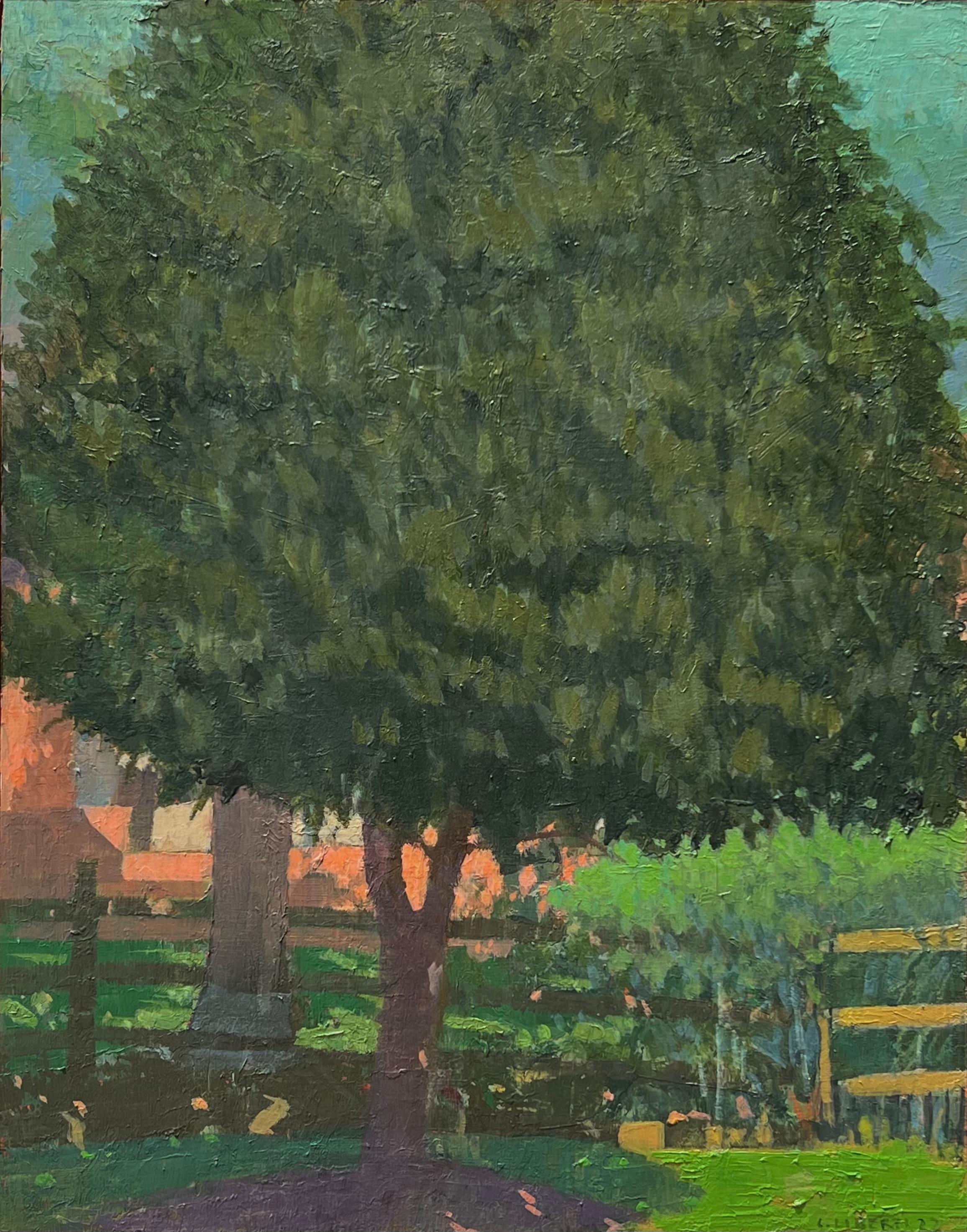 Chris Liberti Landscape Painting - Magnolia