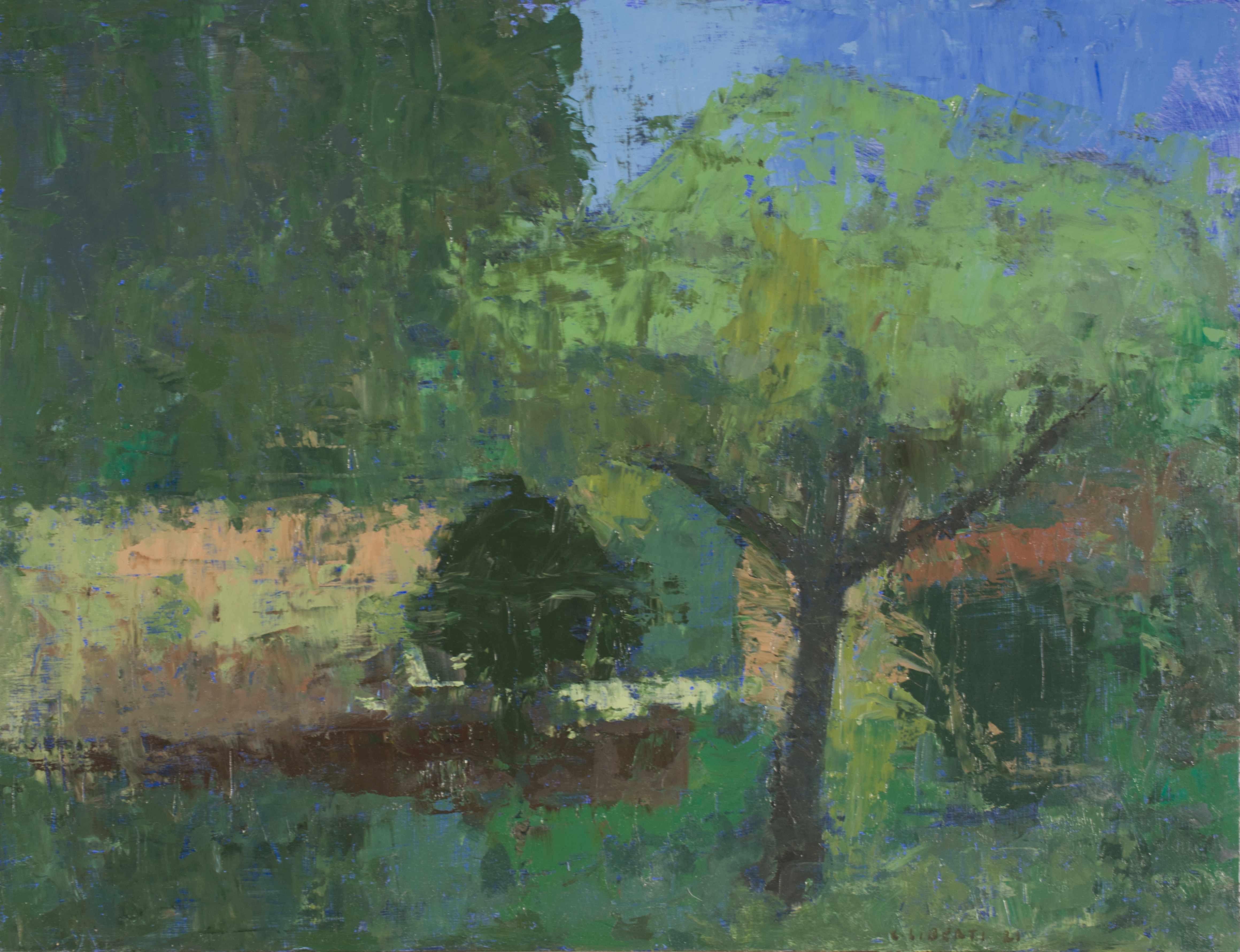 Chris Liberti Landscape Painting - PA Tree