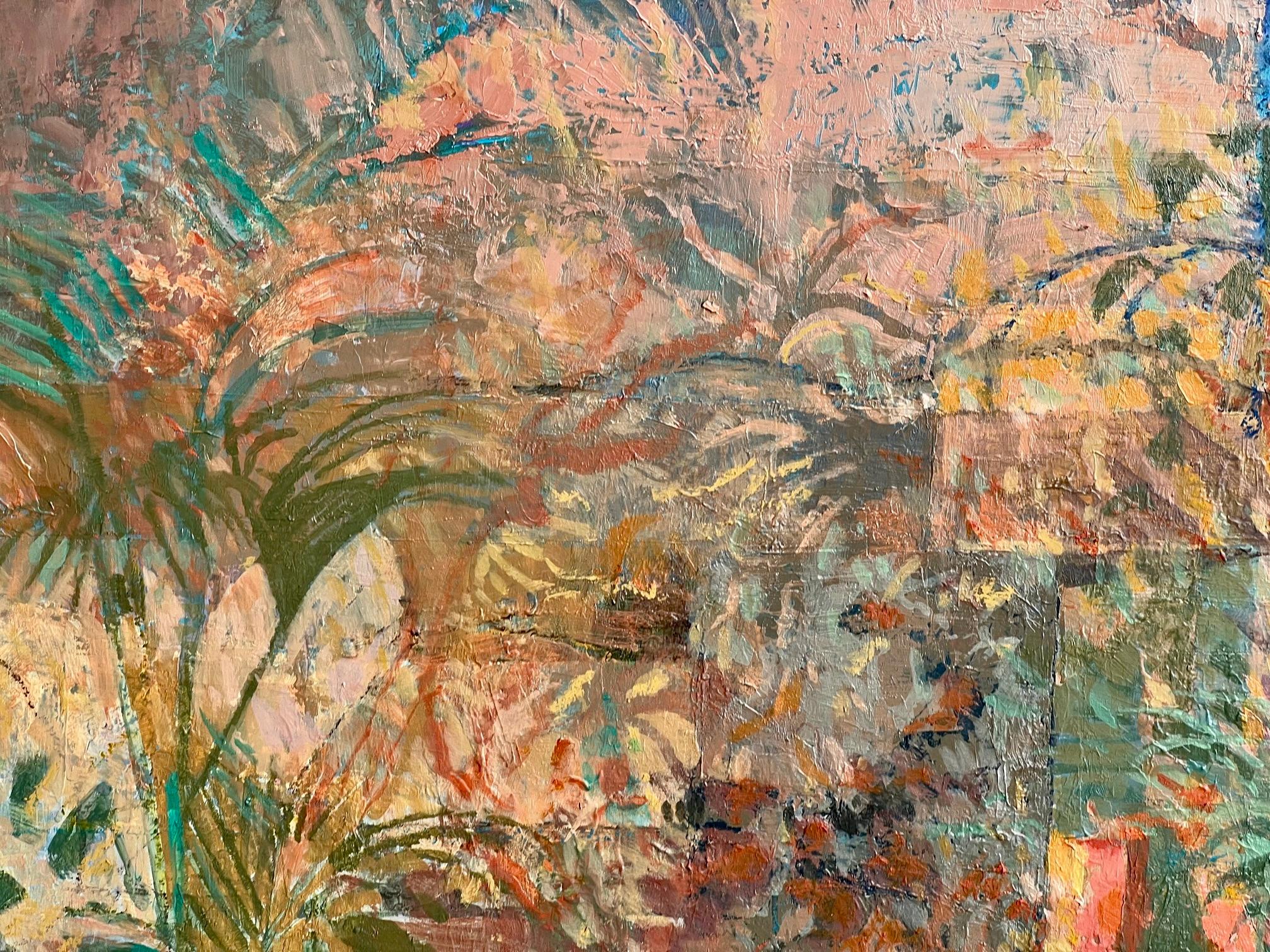 Pflanzenleben – Painting von Chris Liberti