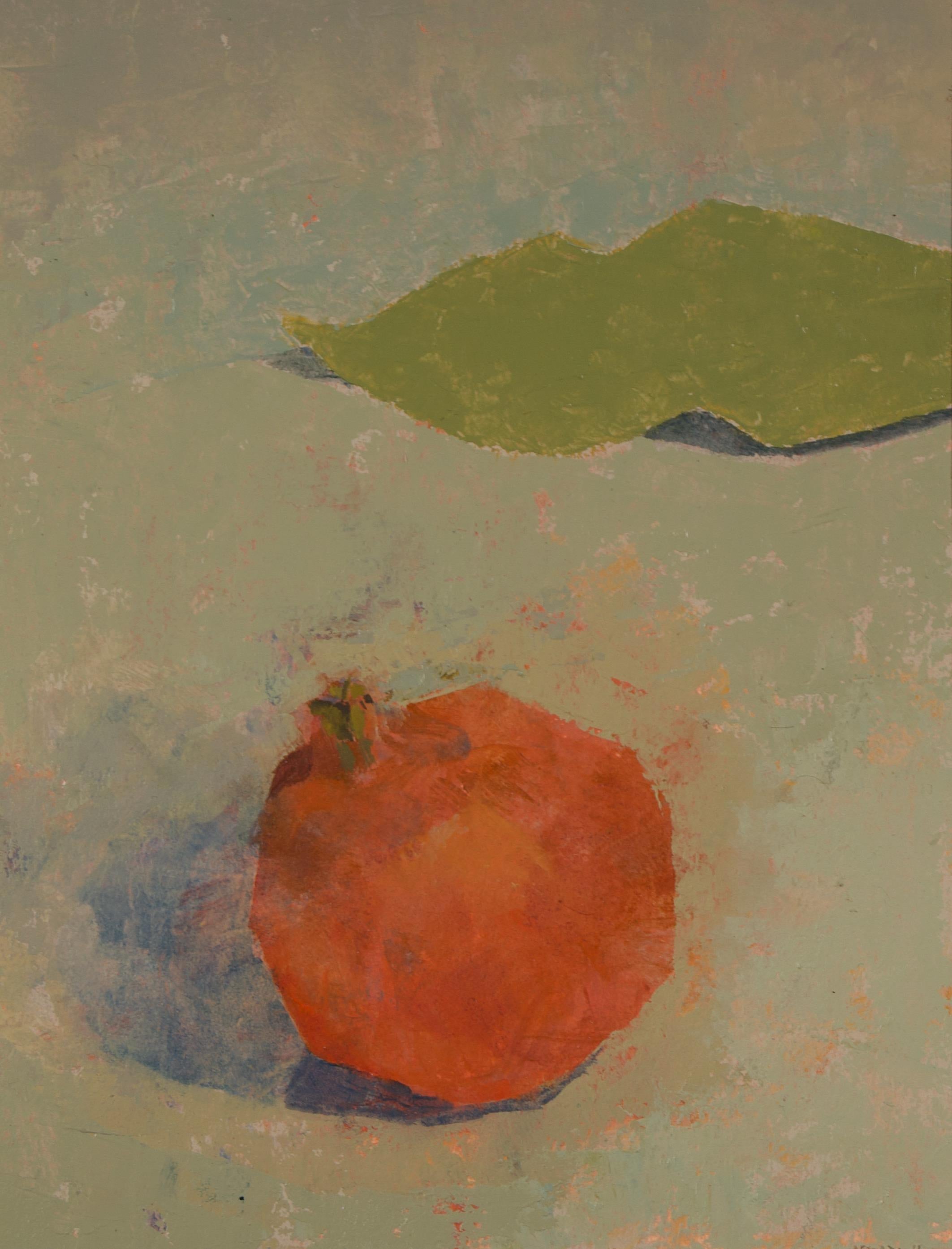 Chris Liberti Still-Life Painting - Pomegranate & Magnolia