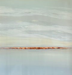 First Light - original abstract landscape acrylic painting-contemporary art