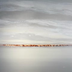 Summer Breezes 45" x 45", Dreamy Horizon Acrylic painting on canvas