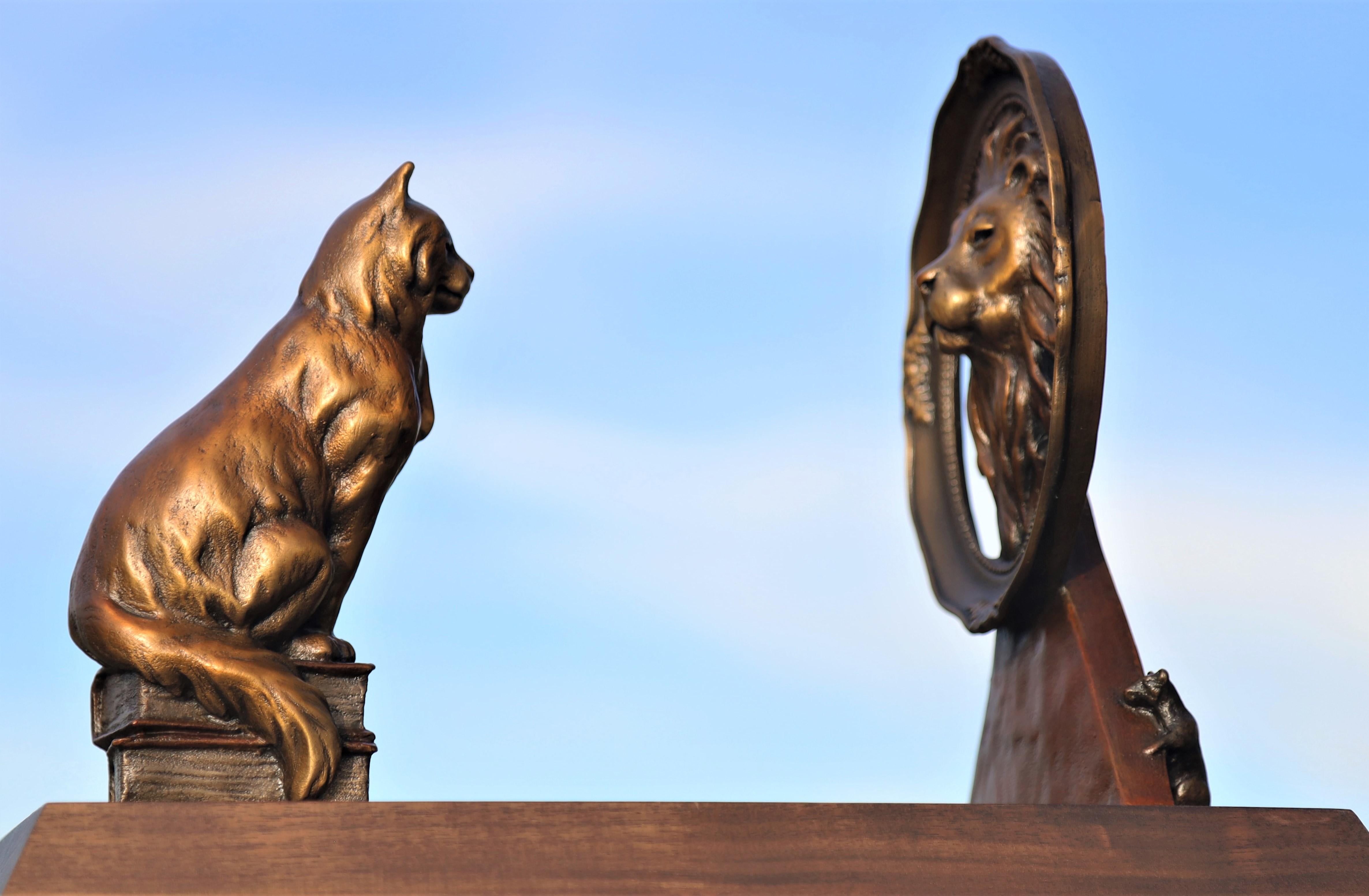 Dare to Dream Big - Sculpture by Chris Navarro
