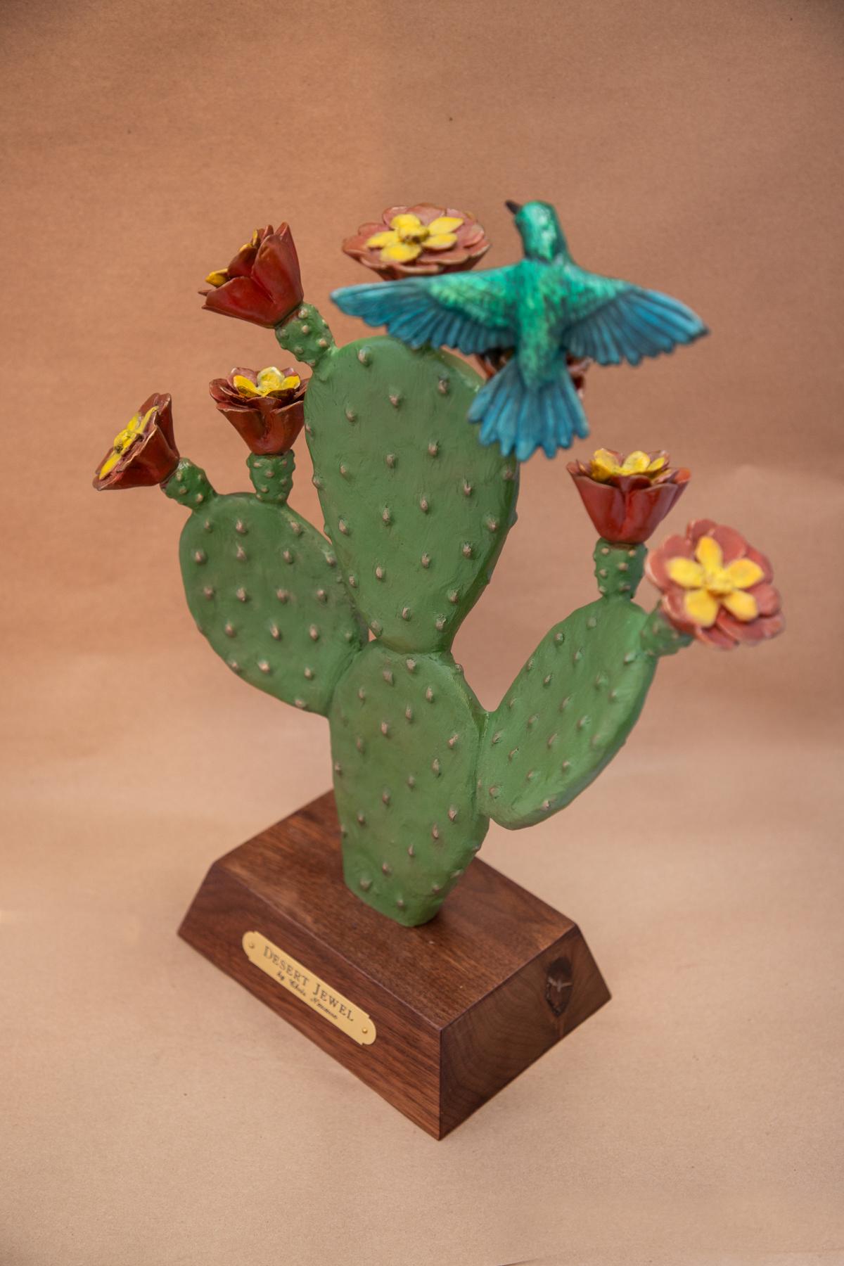 Joya del desierto - Sculpture Realista de Chris Navarro