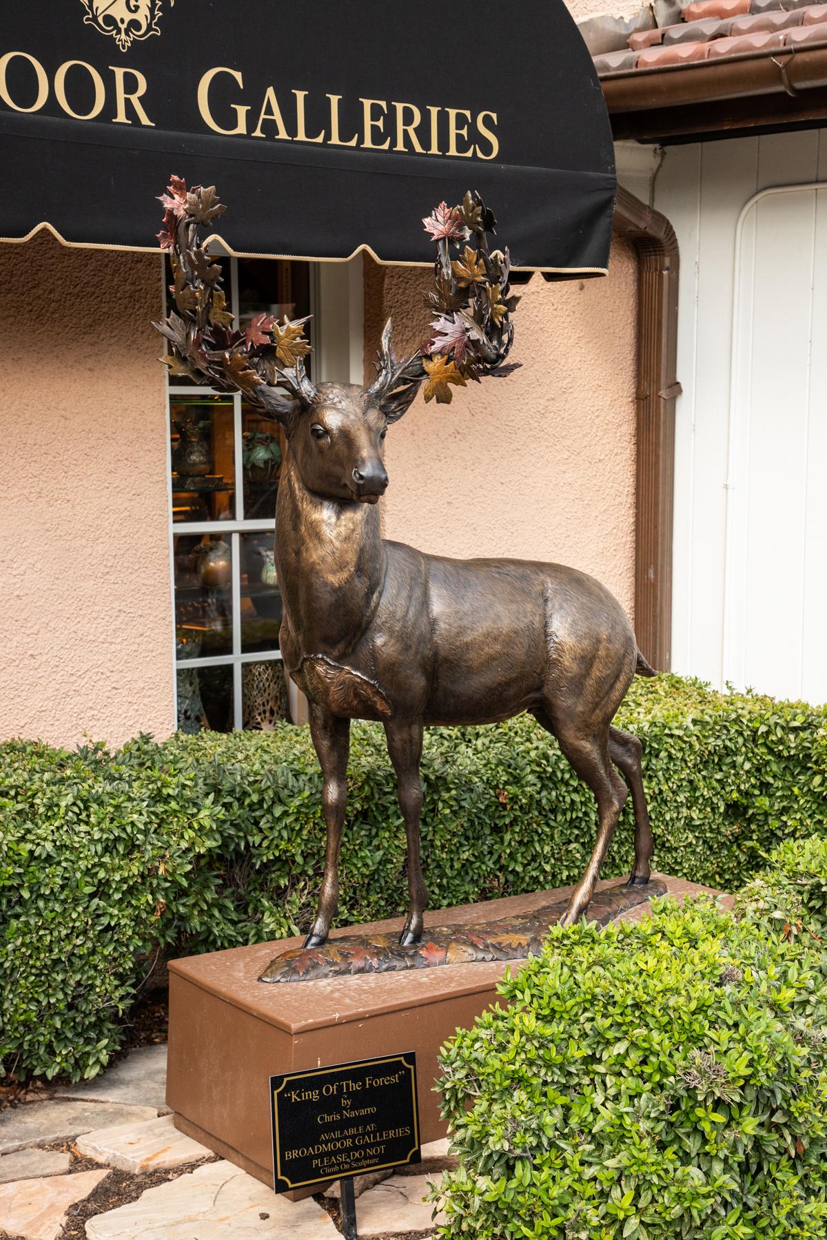 König des Waldes (Realismus), Sculpture, von Chris Navarro