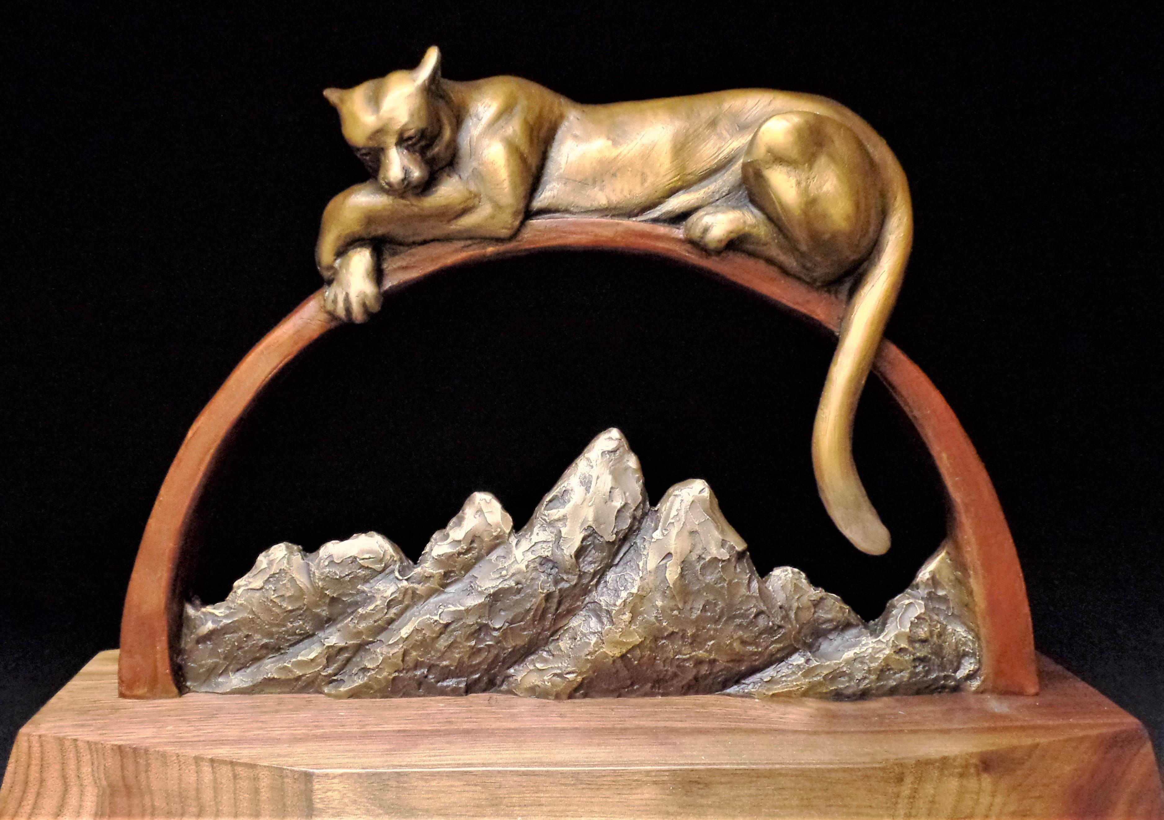Teton Tom - Sculpture by Chris Navarro