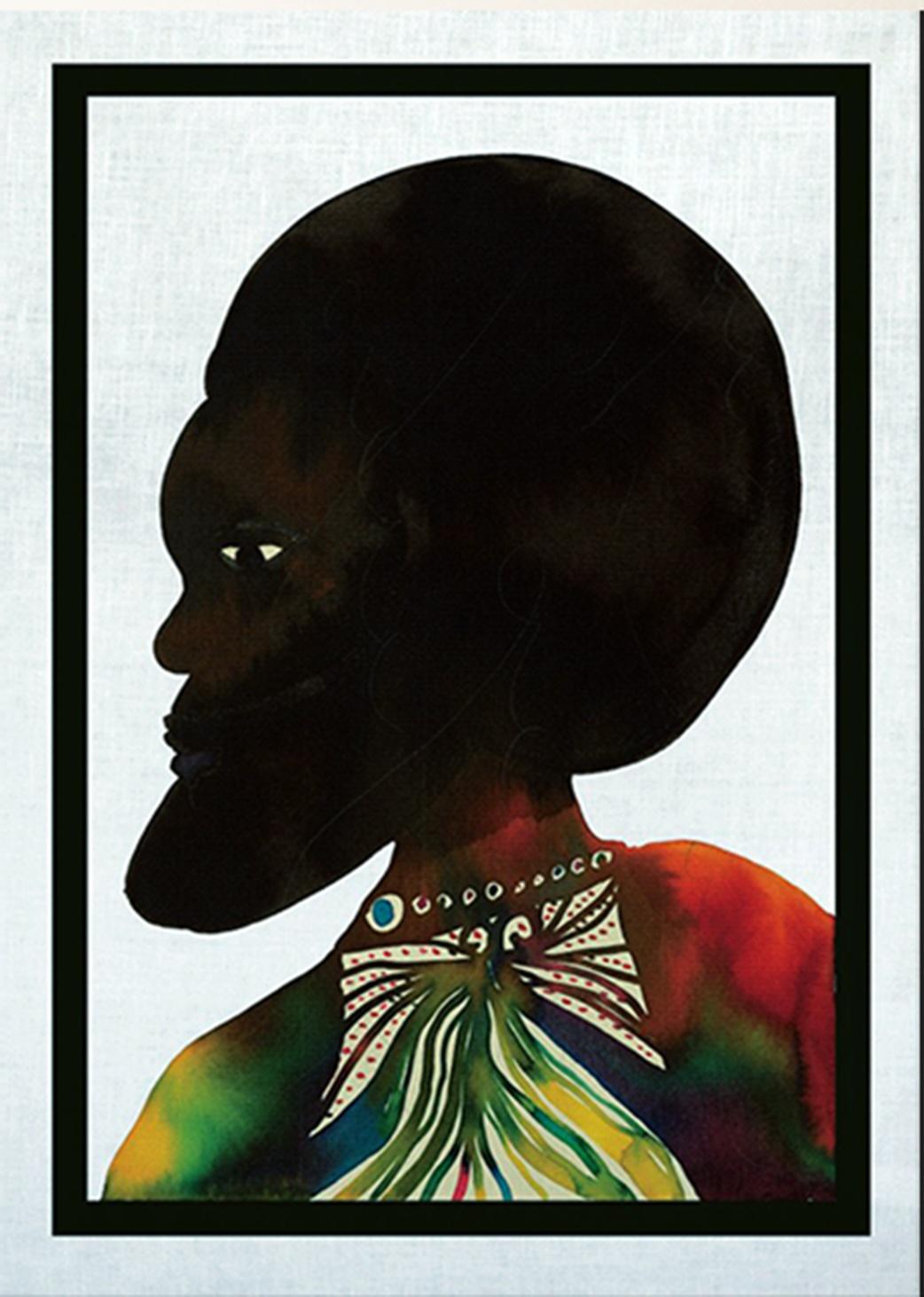Chris Ofili – „Afromuse Couple“ – einzigartiger gerahmter digitaler Druck – Auflage 2014 im Angebot 4