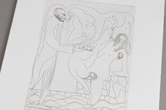 Chris Ofili, Poolside: Etching on wove paper, Contemporary Art, Signed Print