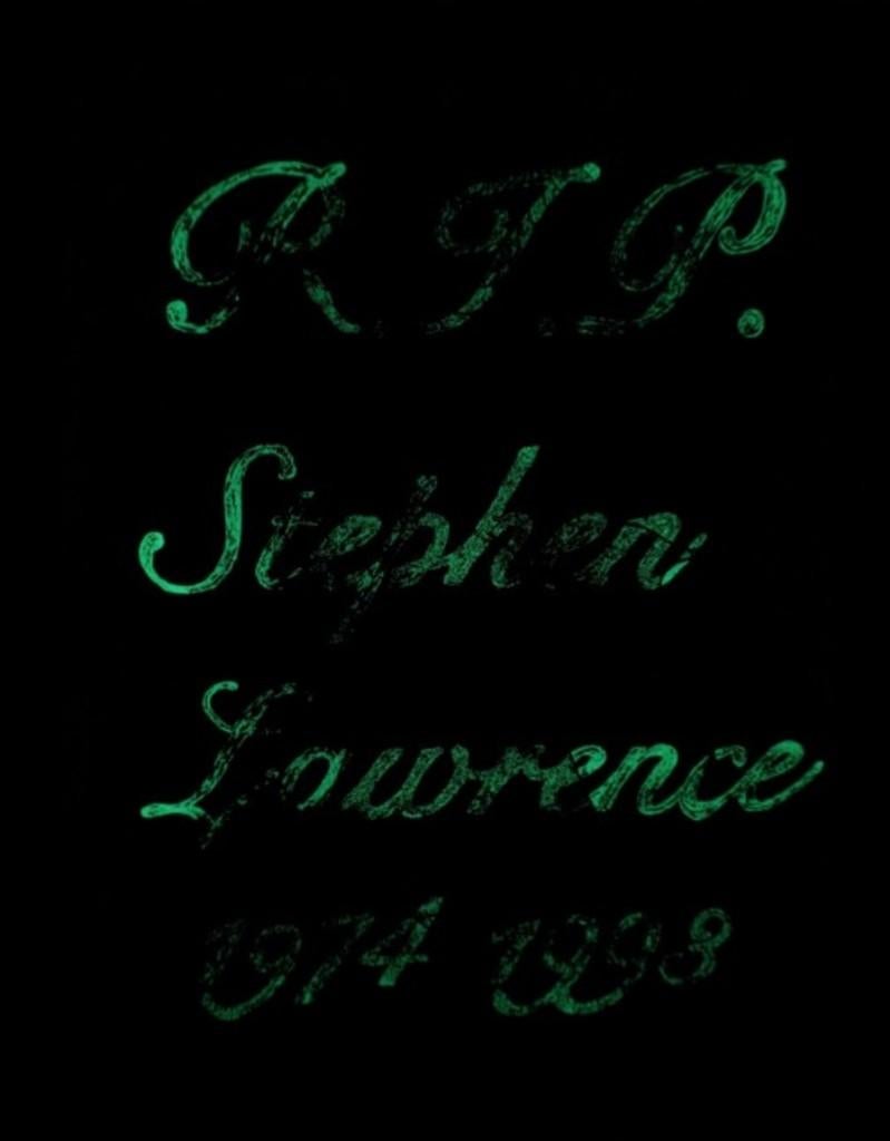 R.I.P. Stephen Lawrence 1974 - 1993 - Print de Chris Ofili