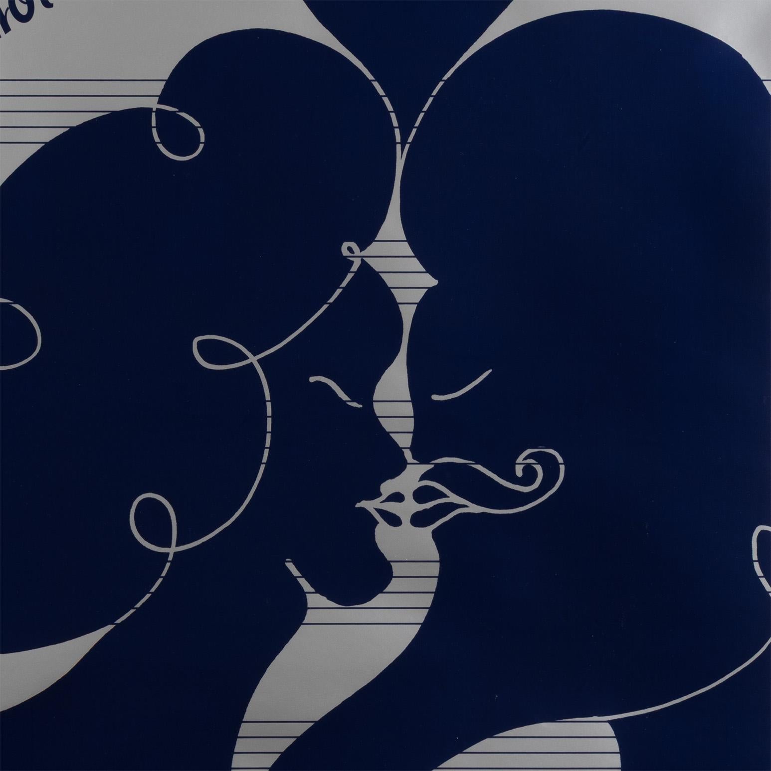 Use Your Heart - Gris Figurative Print par Chris Ofili