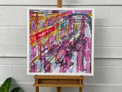 "Nutrition" - Dipinto su tavola raffigurante McDonald's realizzato da un artista di graffiti britannico