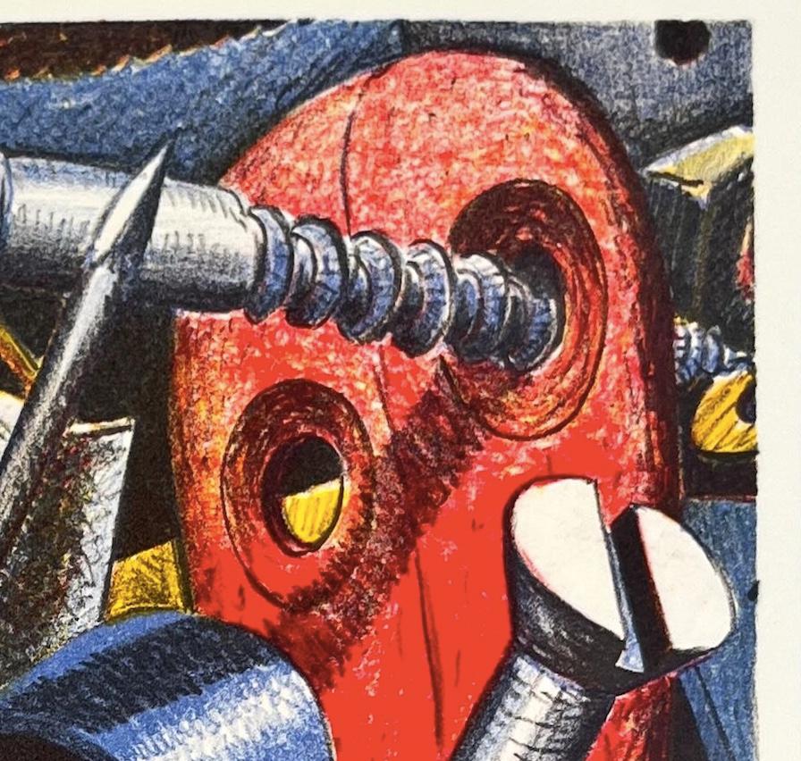 Odds and Ends
1987
signed, dated, titled and numbered in pencil, edition of 48
lithograph, unframed
30.5 x 30.5 cm
12 x 12 in