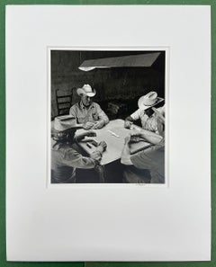 Domino Players, Lawn, TX - Cowboys, Western, Bar, Texas, Game