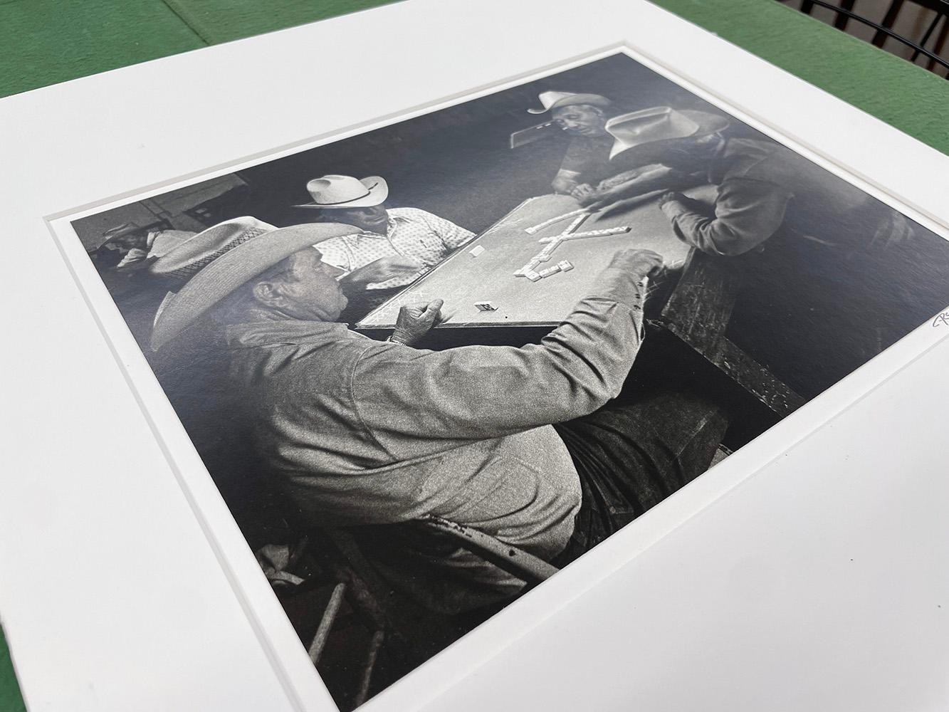 Domino Players, Lawn, TX - Cowboys, Western, Bar, Texas, Juego en venta 1