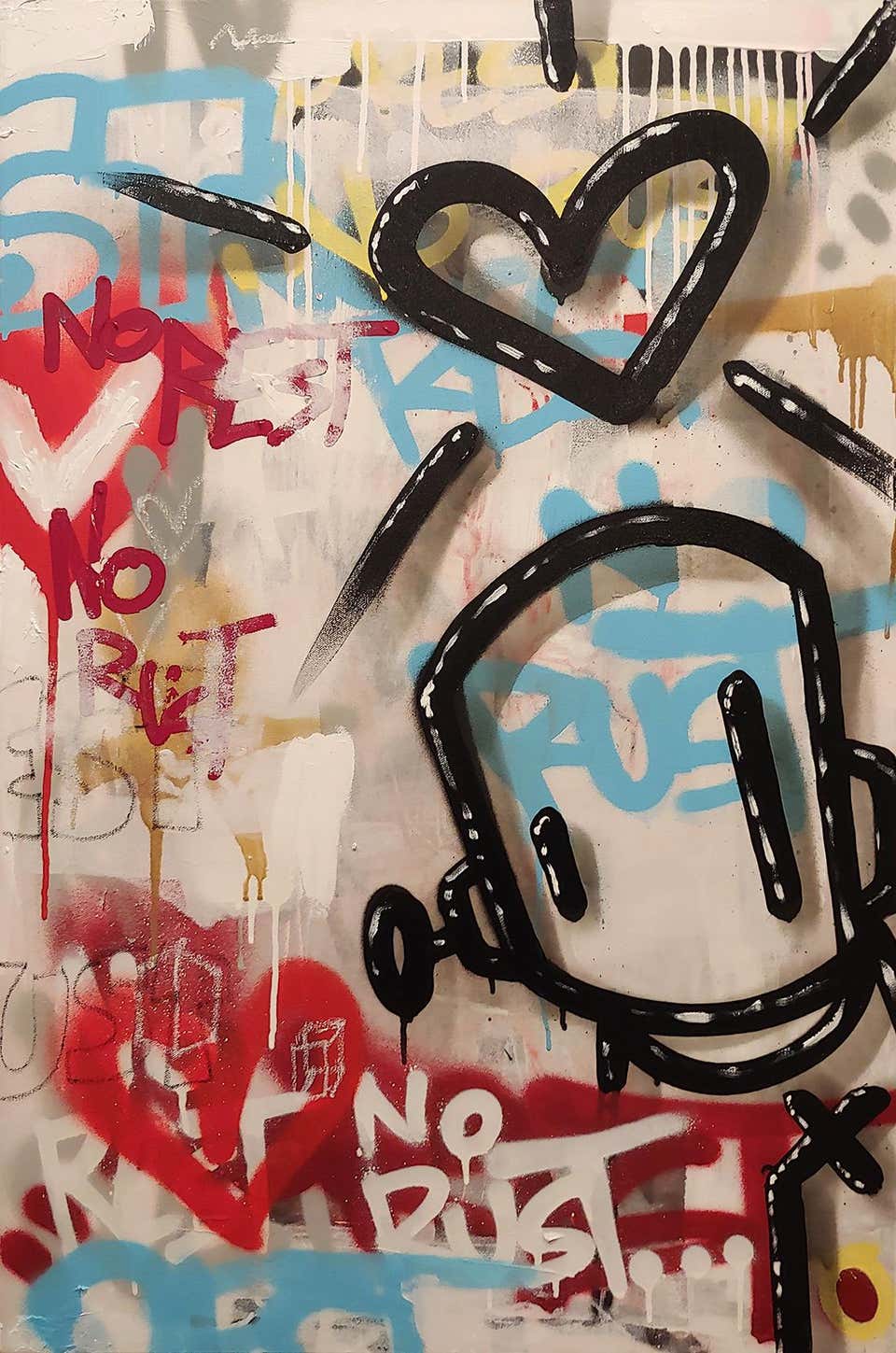 Always Here, 36 by 24 inches 2024