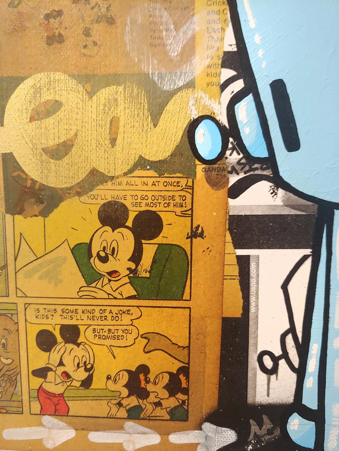 Sweet Sweet Blues, 2025 – Painting von Chris RWK