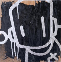 Wood You Believe 1 (2022), Chris RWK street art, drips, graffiti illustration