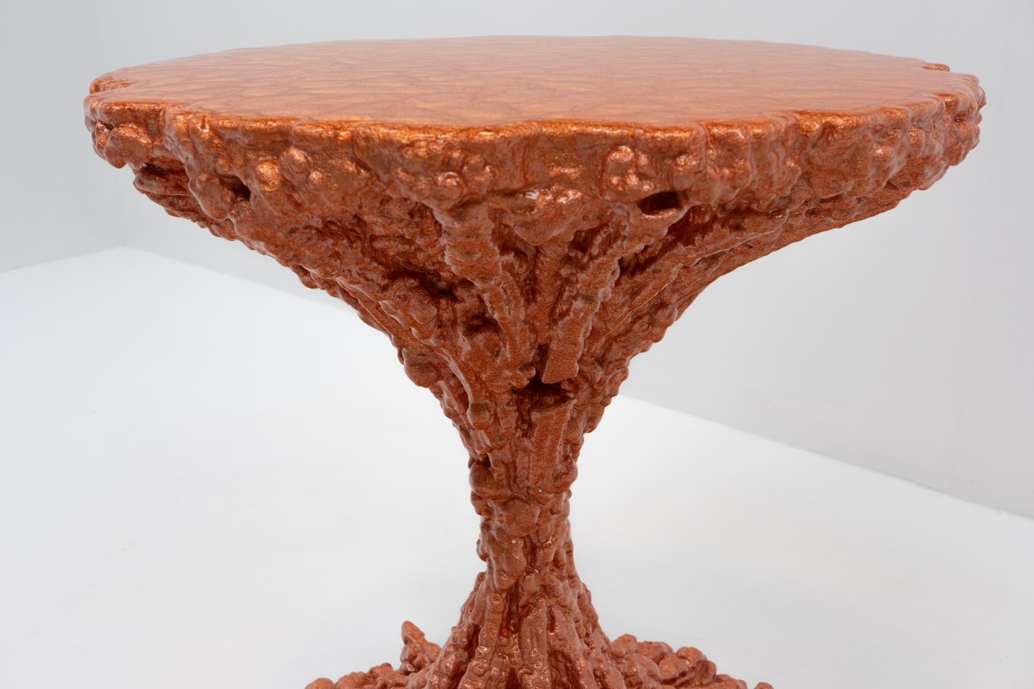 Contemporary Chris Schanck - Column Side Table, 2017 - Unique Piece For Sale