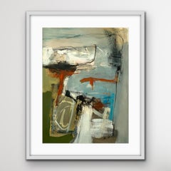 Earthbeat (LP31): Abstract Oil Painting by Chris Sims