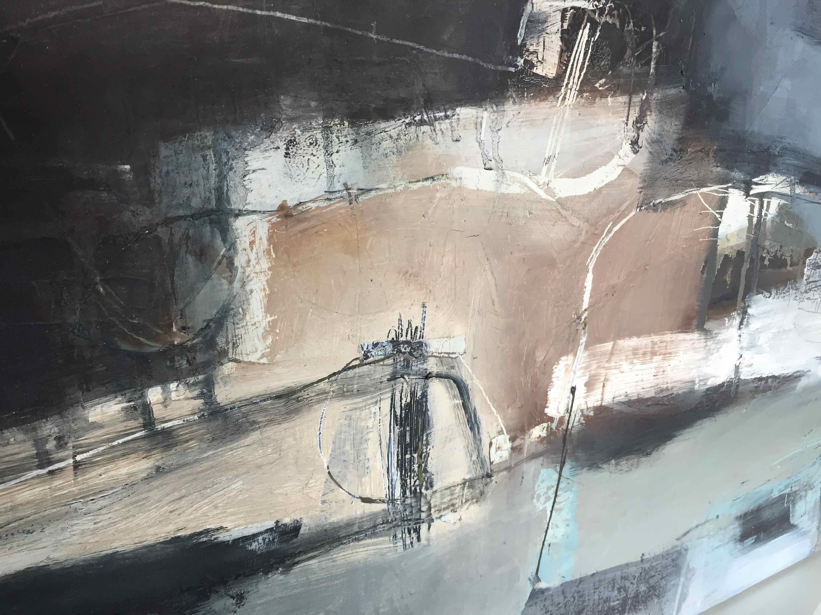 Material Exchange: Gestural Abstract Landscape Painting by Chris Sims 9