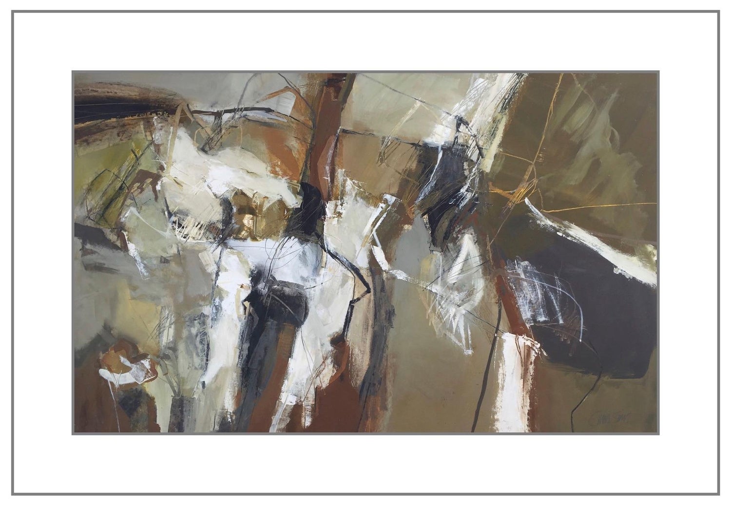 Chris Sims Scenic World Contemporary Abstract Landscape Oil