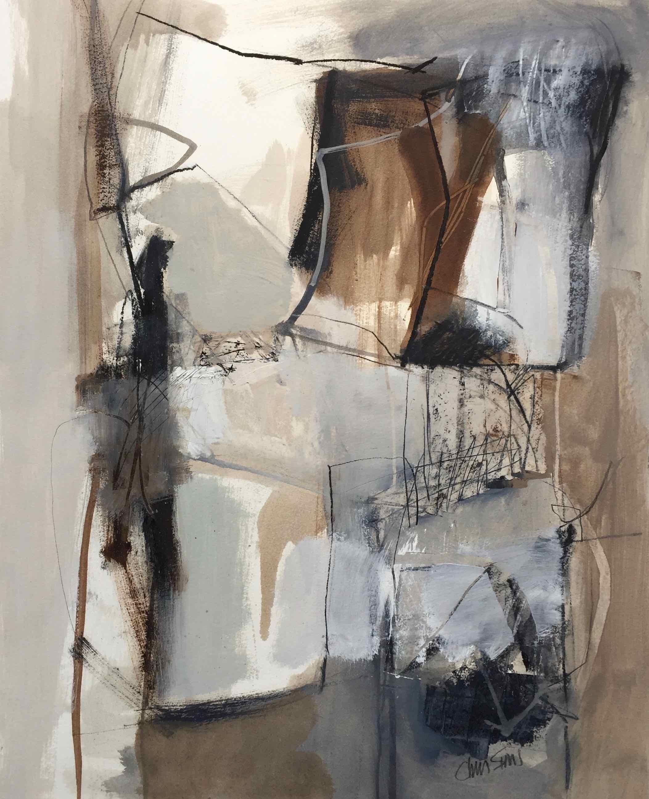 This is one of Chris Sims oil paintings on paper from his portfolio and is sold unframed.  Unlike his paintings on board and canvas, though, these paintings on paper require framing and glazing, but offer a cost effective alternative to owning one
