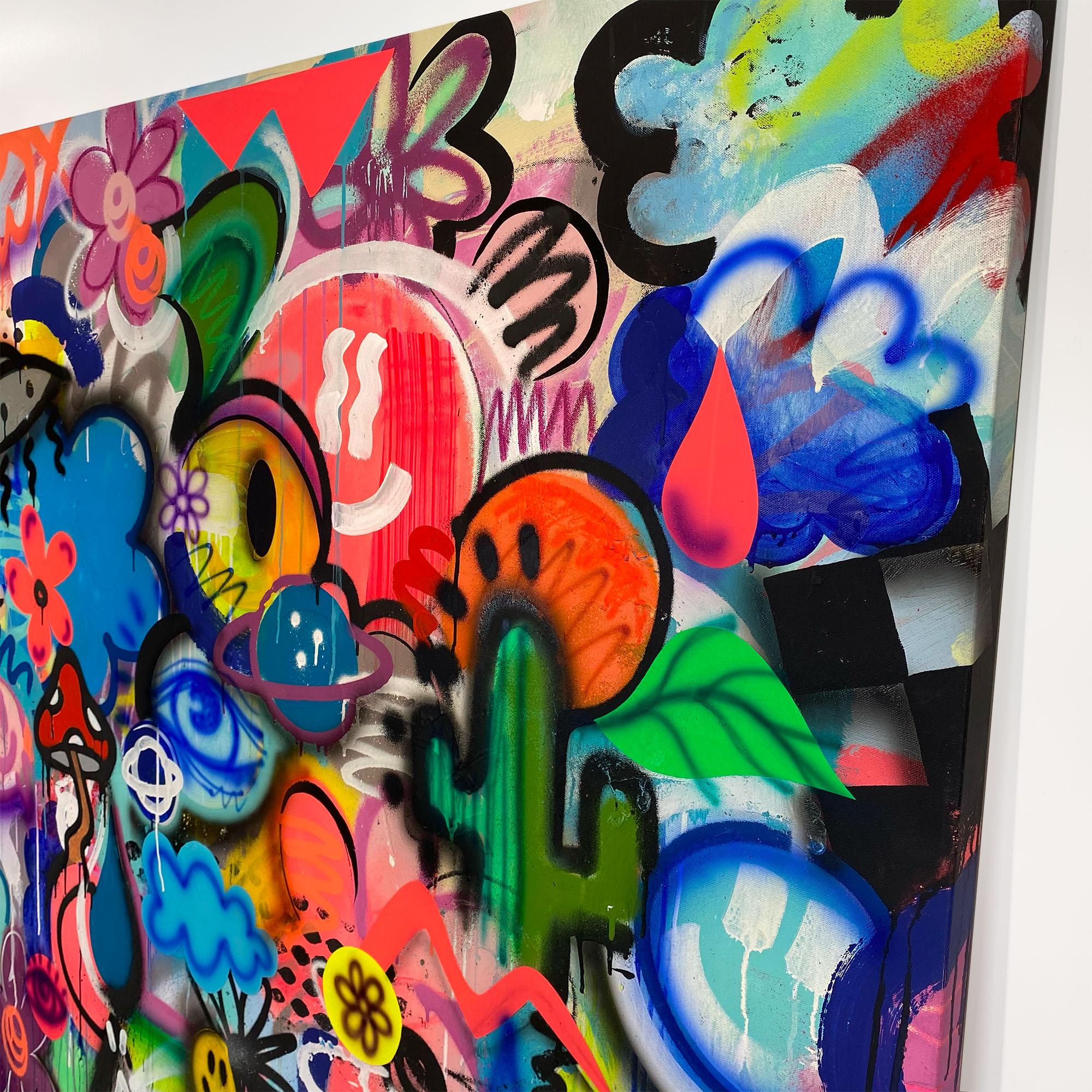 Christopher Solcz is a Canadian visual artist born in 1993 in Windsor Ontario, Canada, border city to Detroit Michigan. Chris’s painting practice is heavily influenced by the idea of the flow state of mind, where he aims to intuitively express