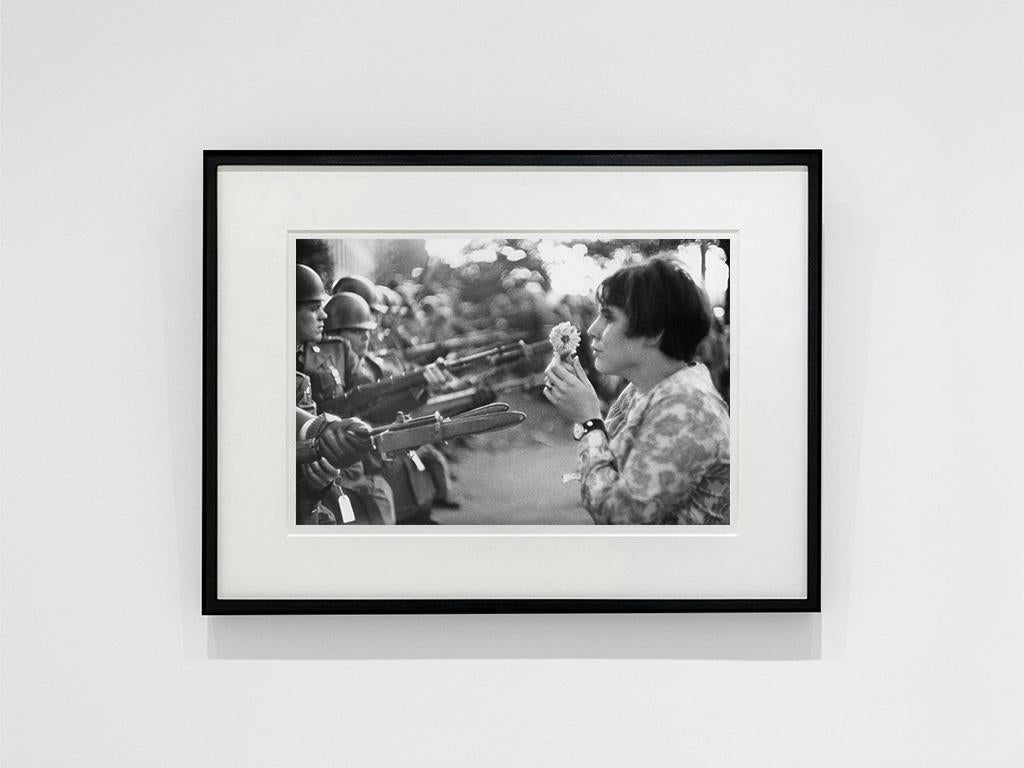 Jan Rose Kasmir Confronts The American National Guard, Washington D.C. - Photograph by Chris Steele-Perkins