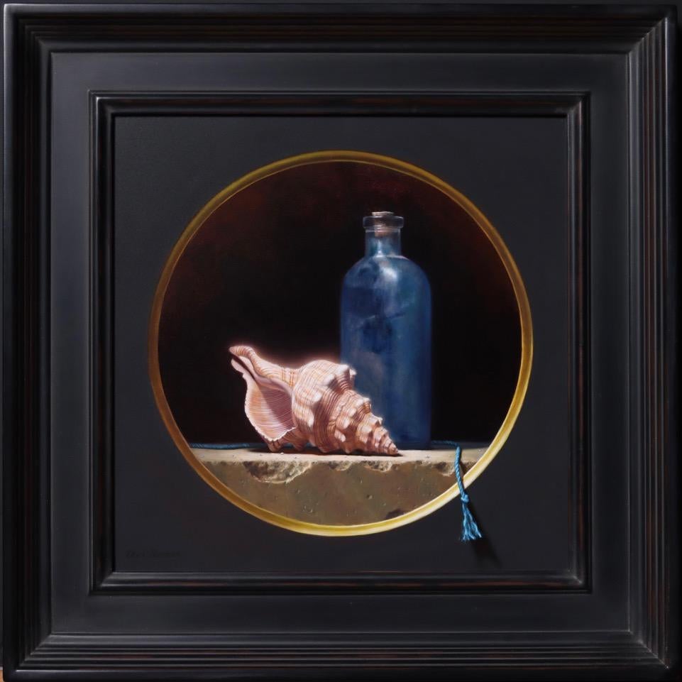 From the Deep Blue - Painting by Chris Thomas
