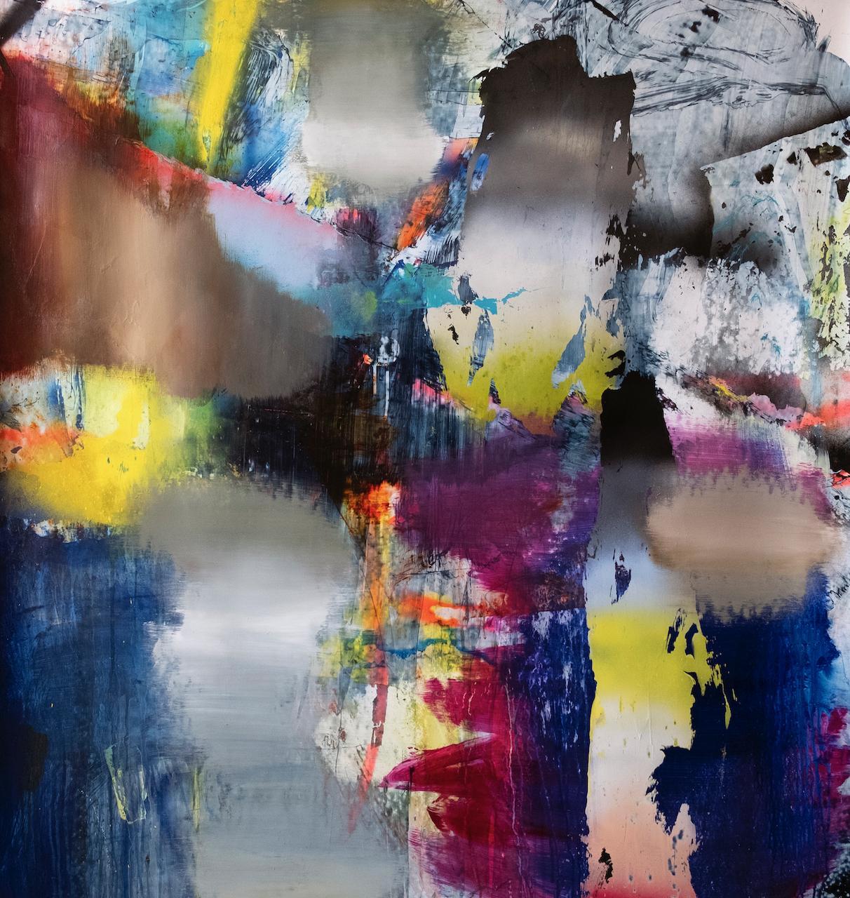 Chris Trueman Abstract Painting - RBST