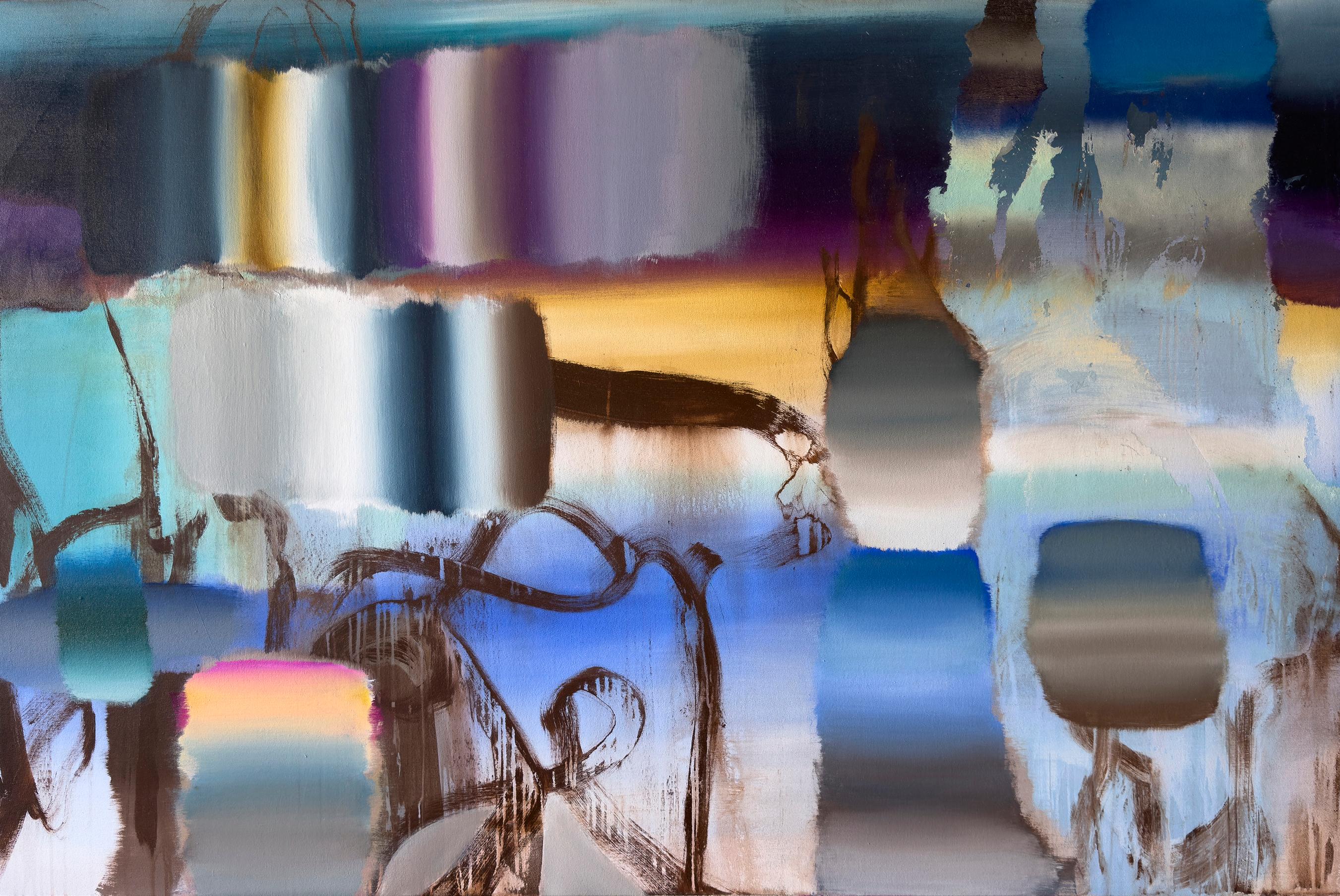 Abstract Painting di Chris Trueman - HWTR