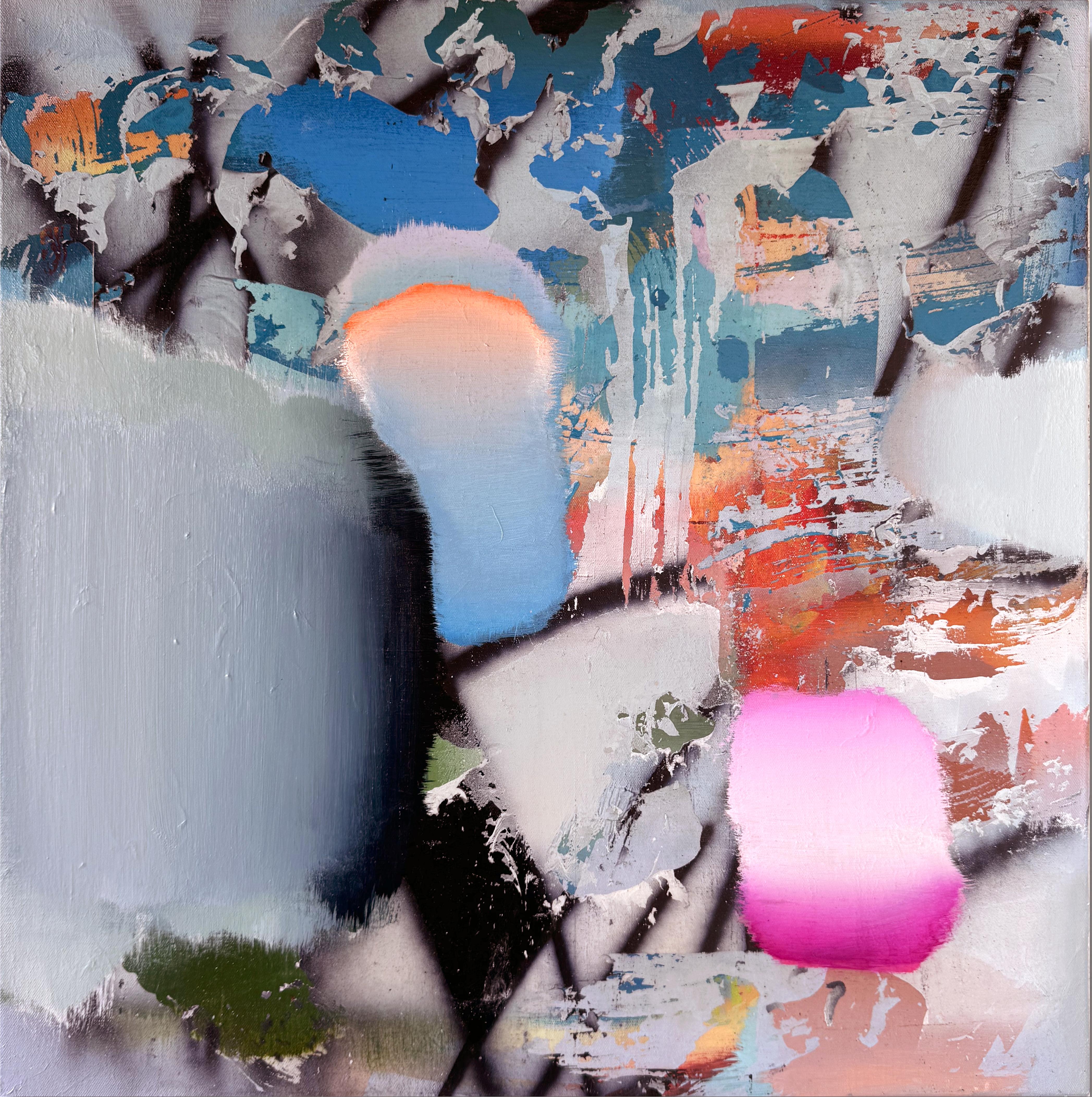 Chris Trueman Abstract Painting – SDRFT